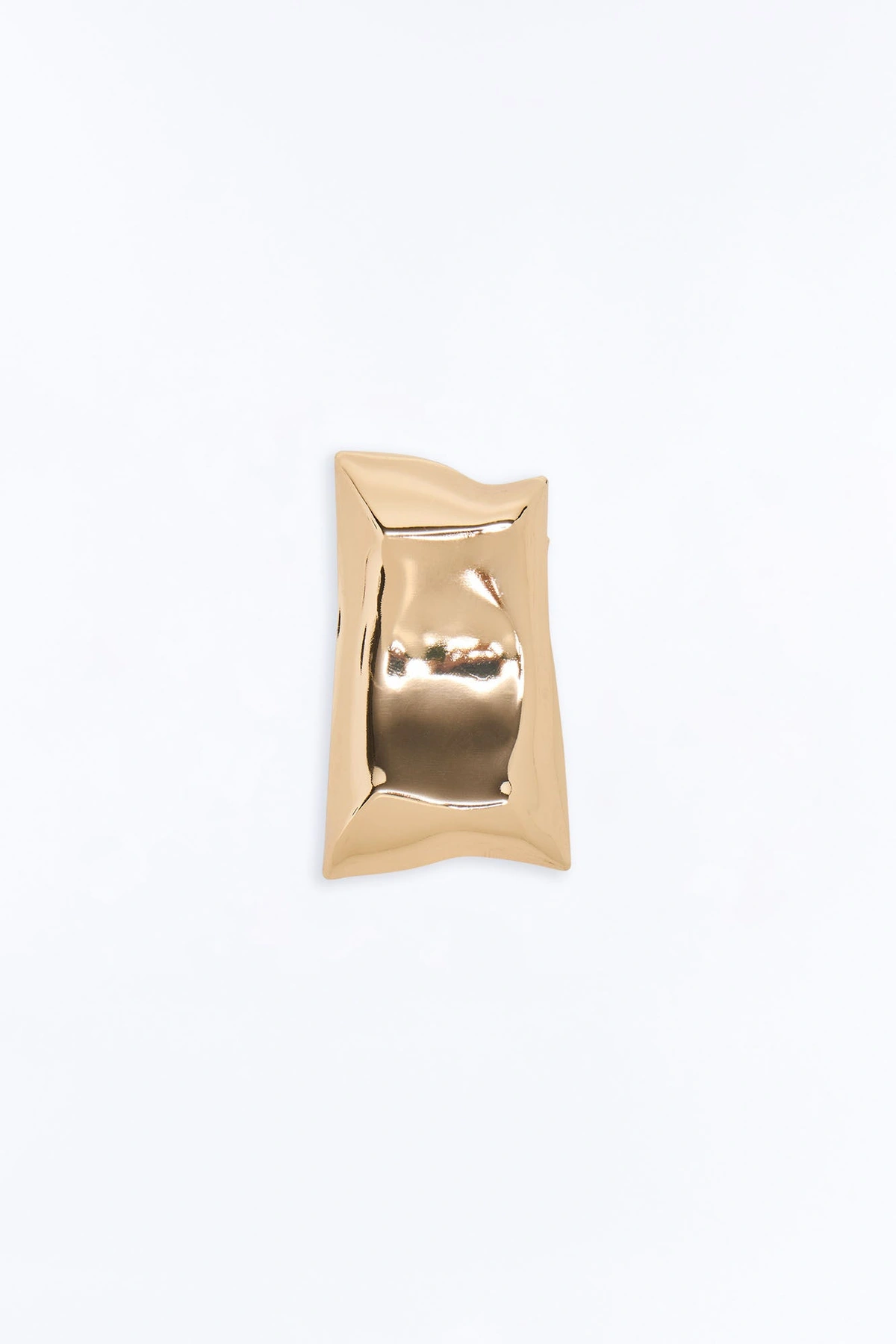 Yvette Hardware Brooch - Gold — Dourado