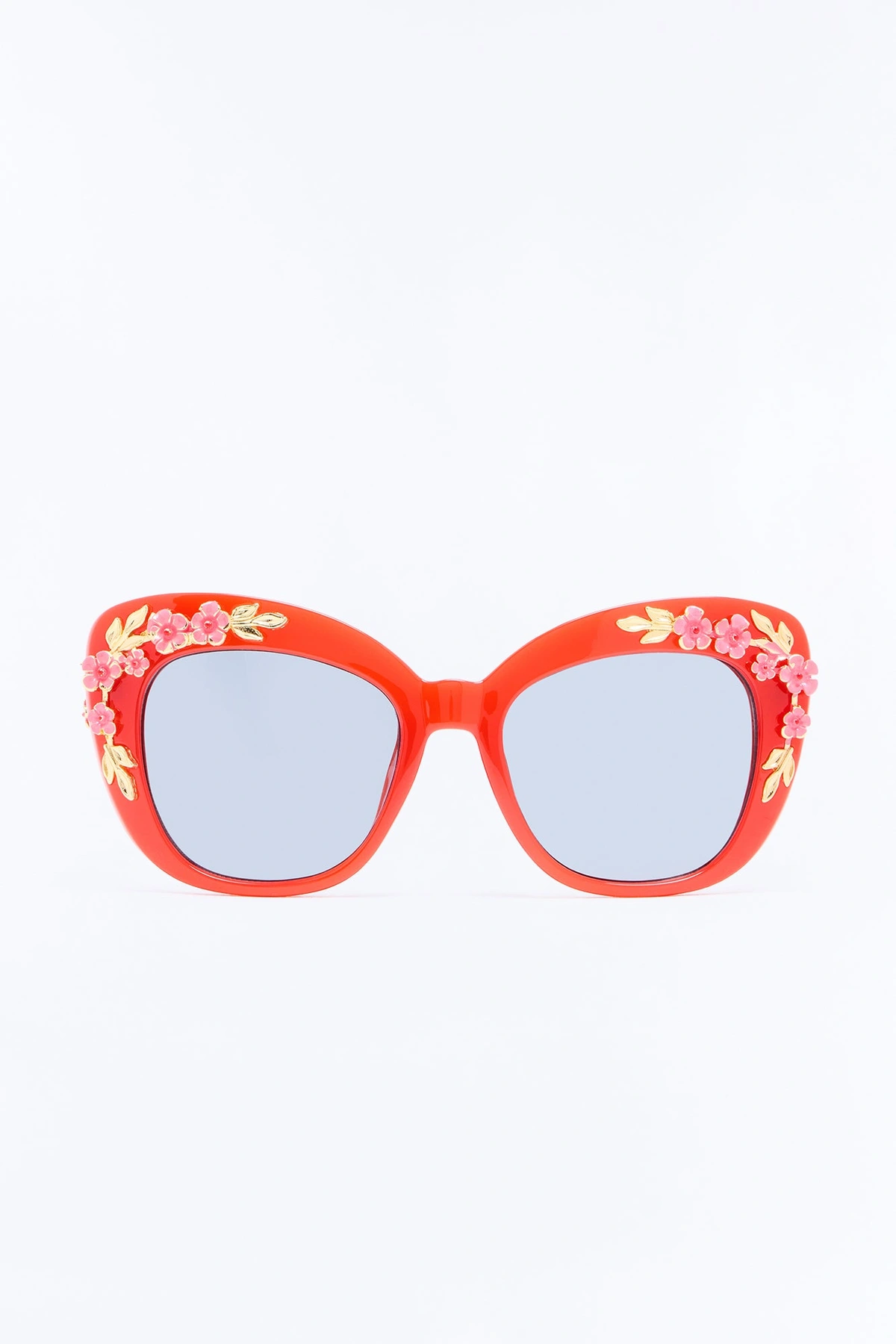 Garden Goddess Sunglasses - Red — Vermelho