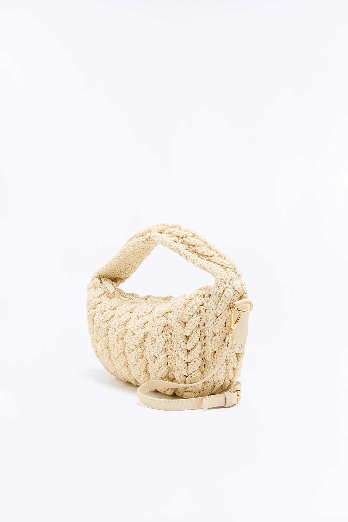 Knit Dreams Crochet Bag - Ivory — Marfim