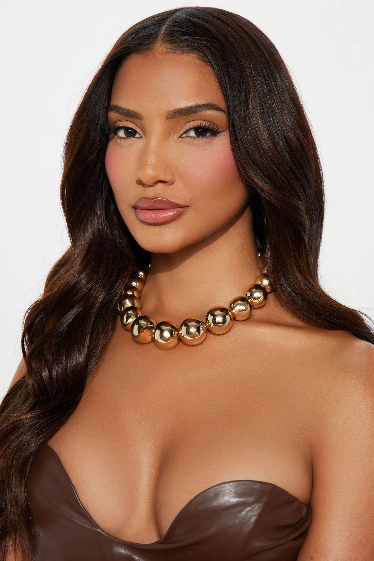 Luxurious Lifestyle Necklace - Gold — Dourado