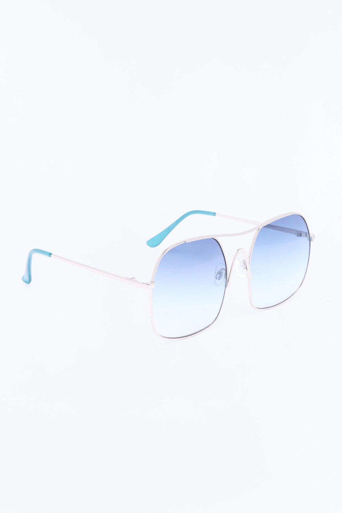 Soft Launch Sunglasses - Silver/Blue — Prateado/Azul
