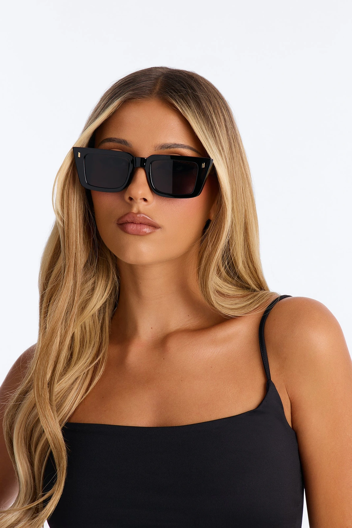 High Stare Sunglasses - Black — Preto