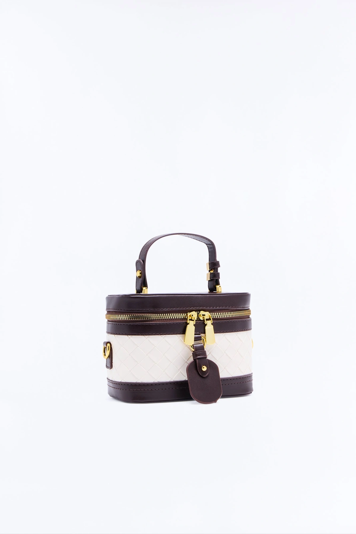 Club Brunch Crossbody Handbag - Brown Combo — Castanho combinação