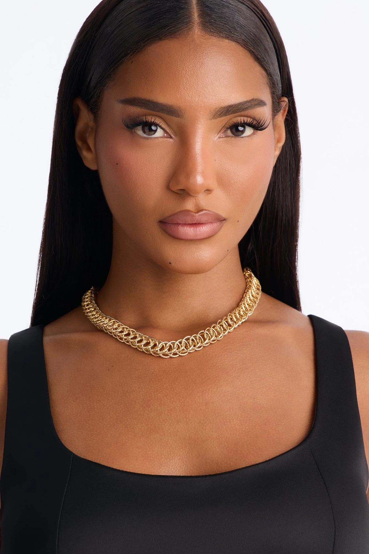 Cool Girl Energy Necklace - Gold — Dourado