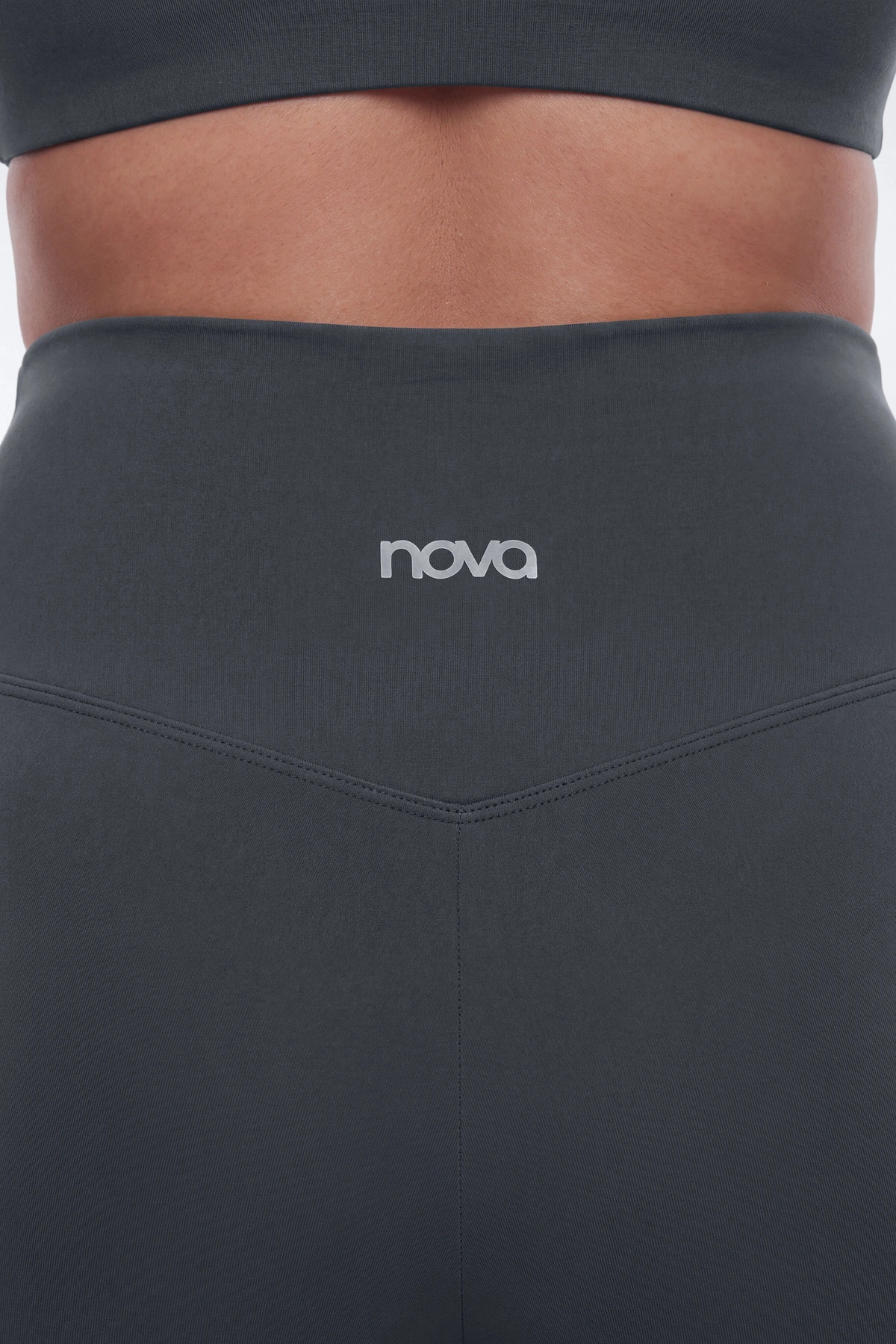CloudForm™ 32″ Flare Legging - Carbon — Carbon