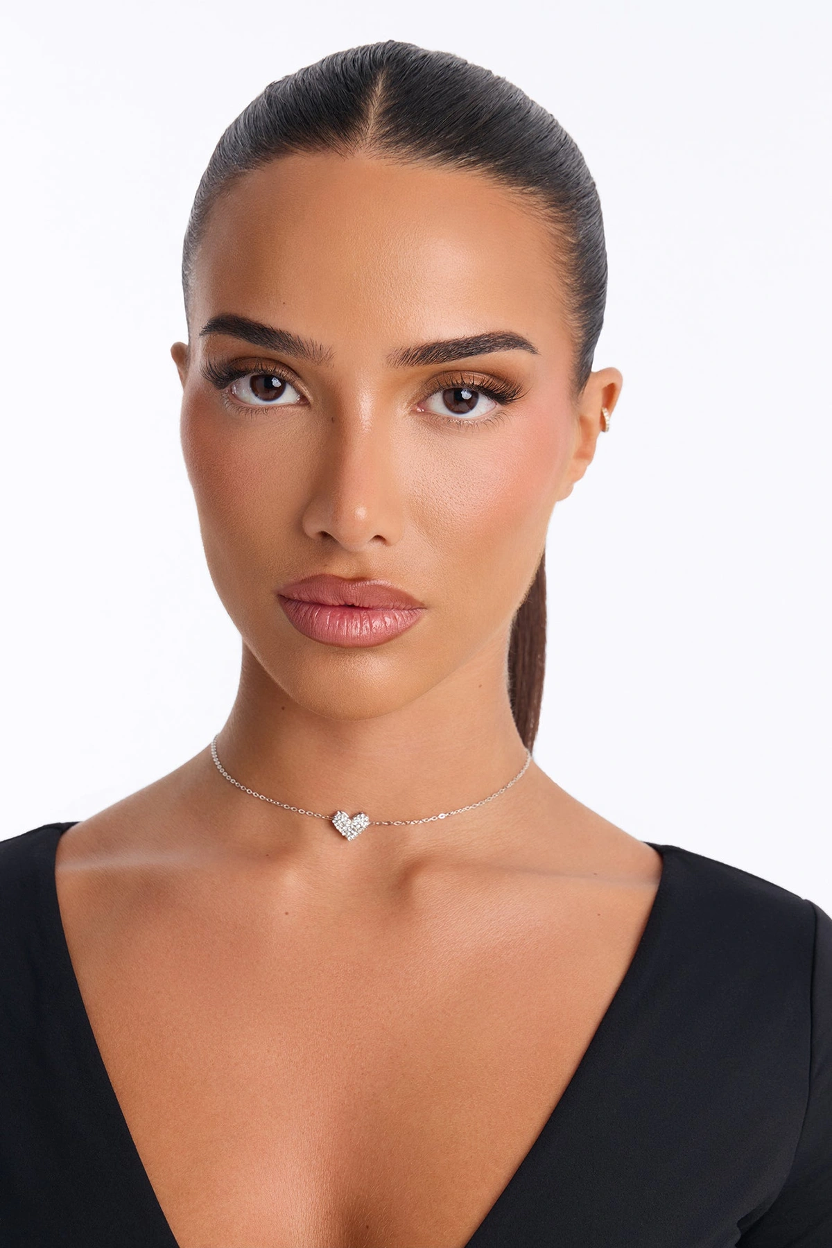 Special Place In My Heart Necklace - Silver — Prateado