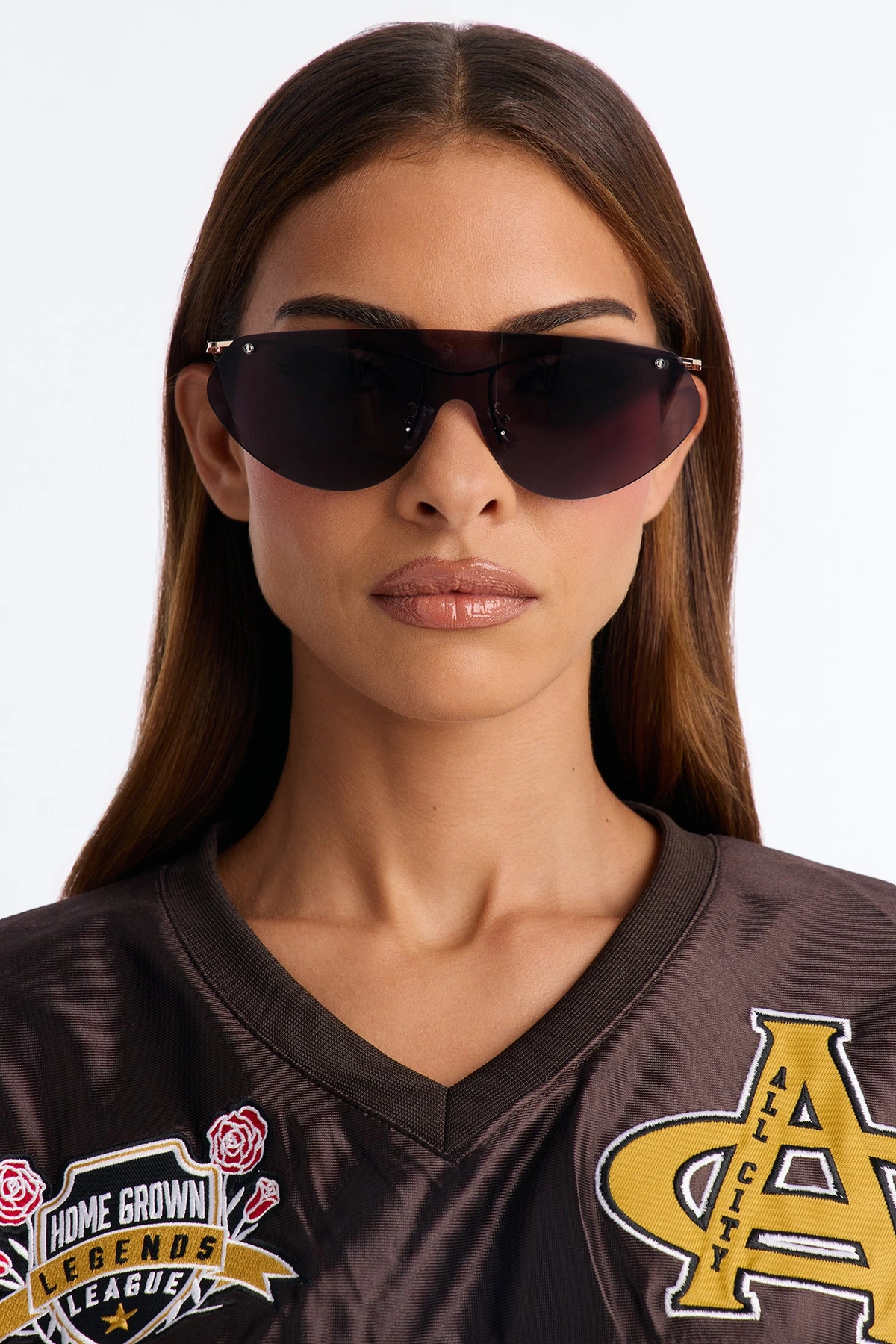 Coastline Vision Shield Sunglasses - Black — Preto