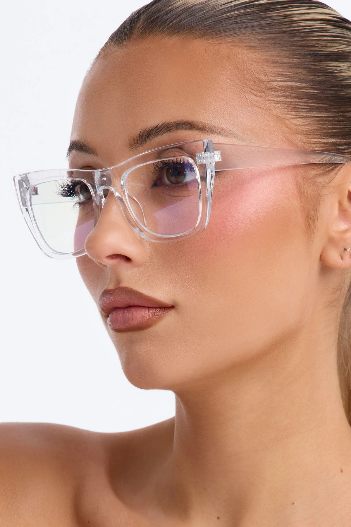 Crystal Clear Persuasion Blue Light Day Glasses - Clear — Clear