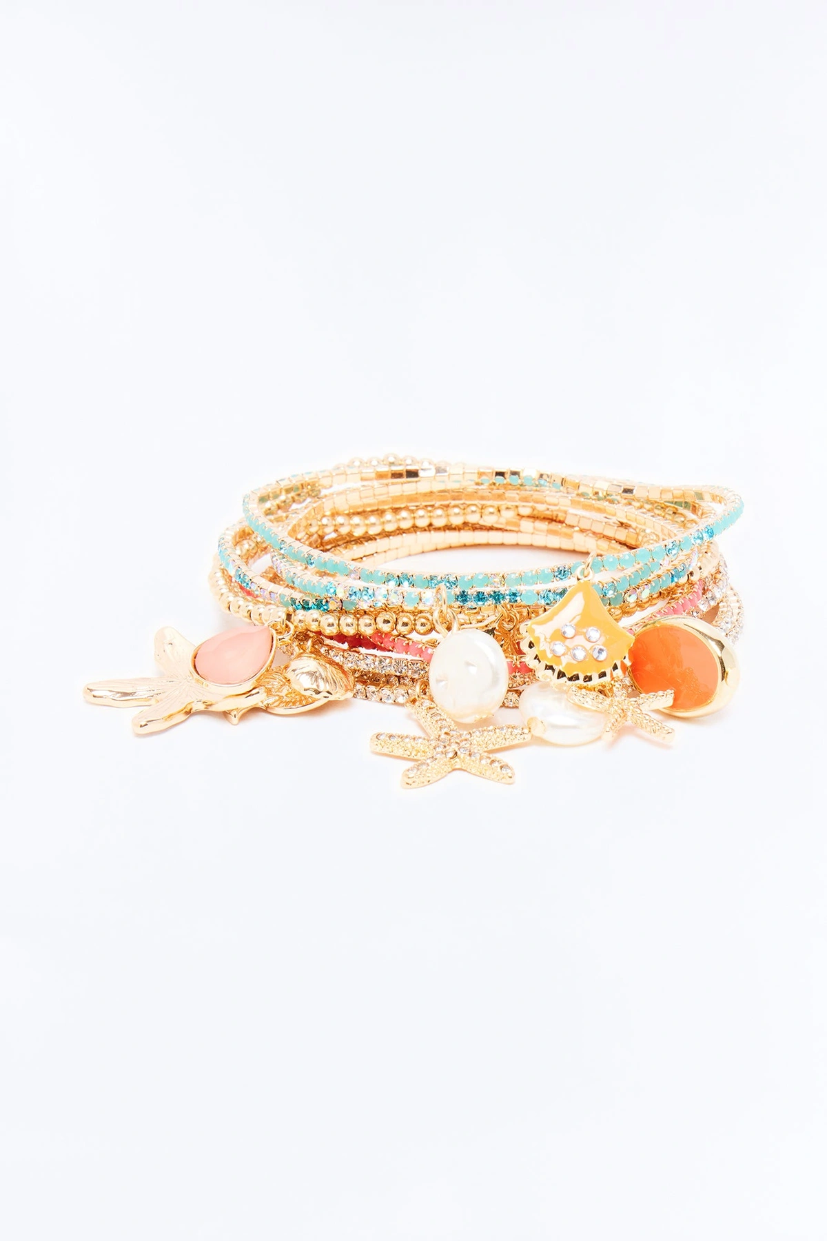 Mar Vista 11 Piece Bracelet Set - Multi Color — Multicolor