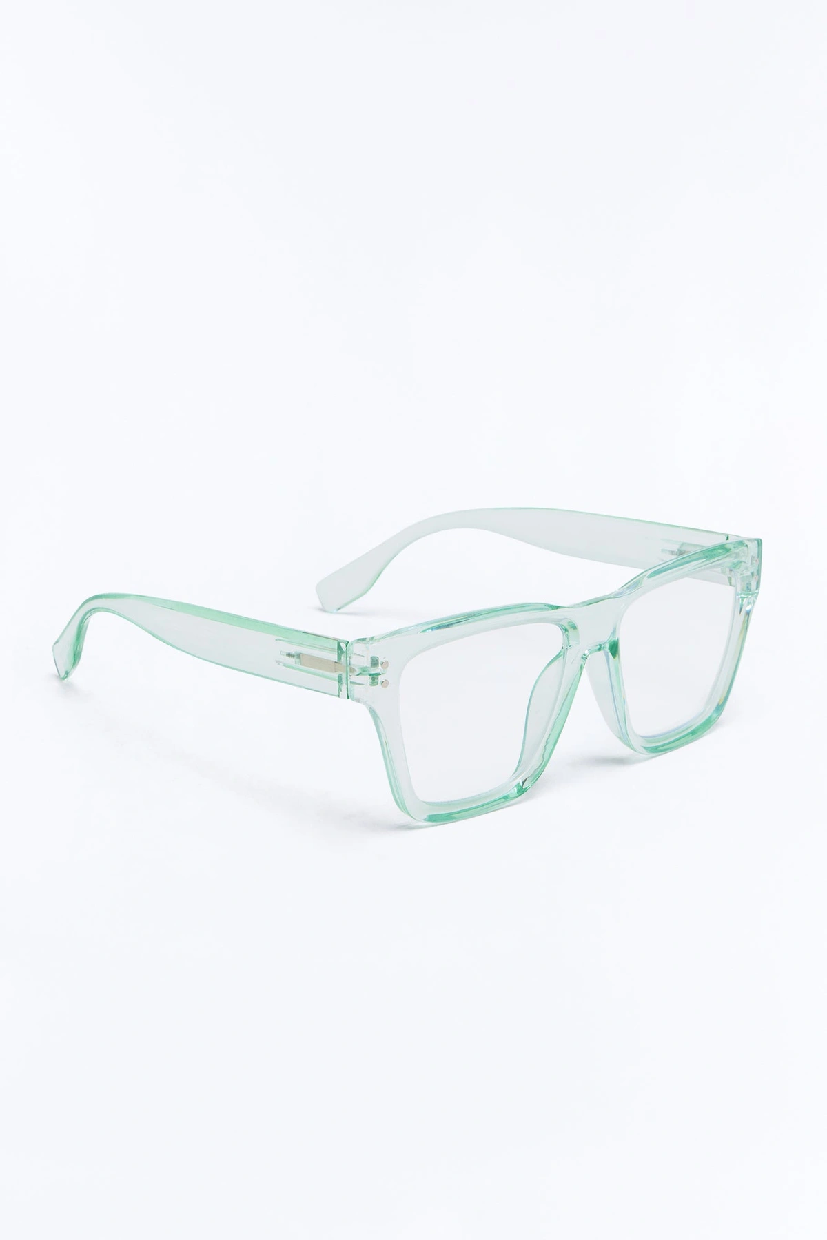 Edgiest In The Office Blue Light Glasses - Green — Verde