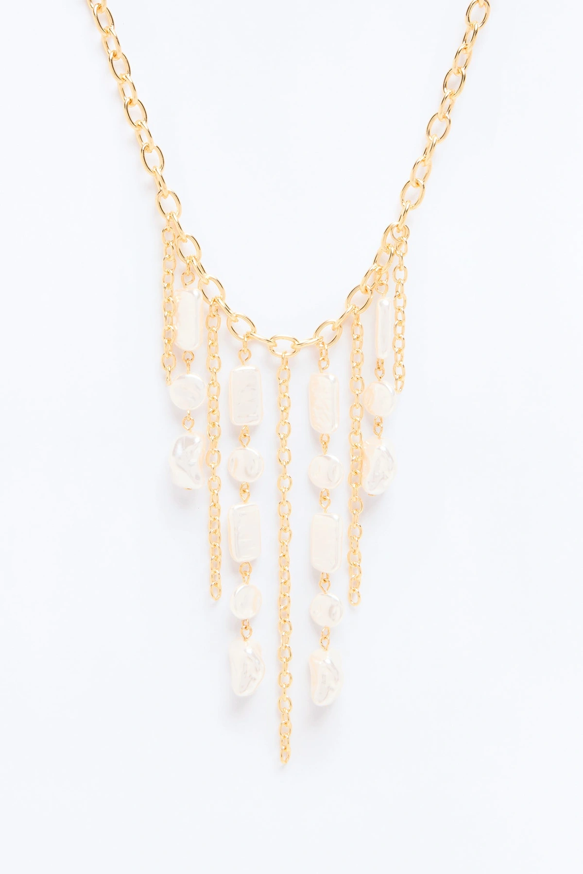Pearl Drip Necklace - Gold/combo — Dourado/combinação