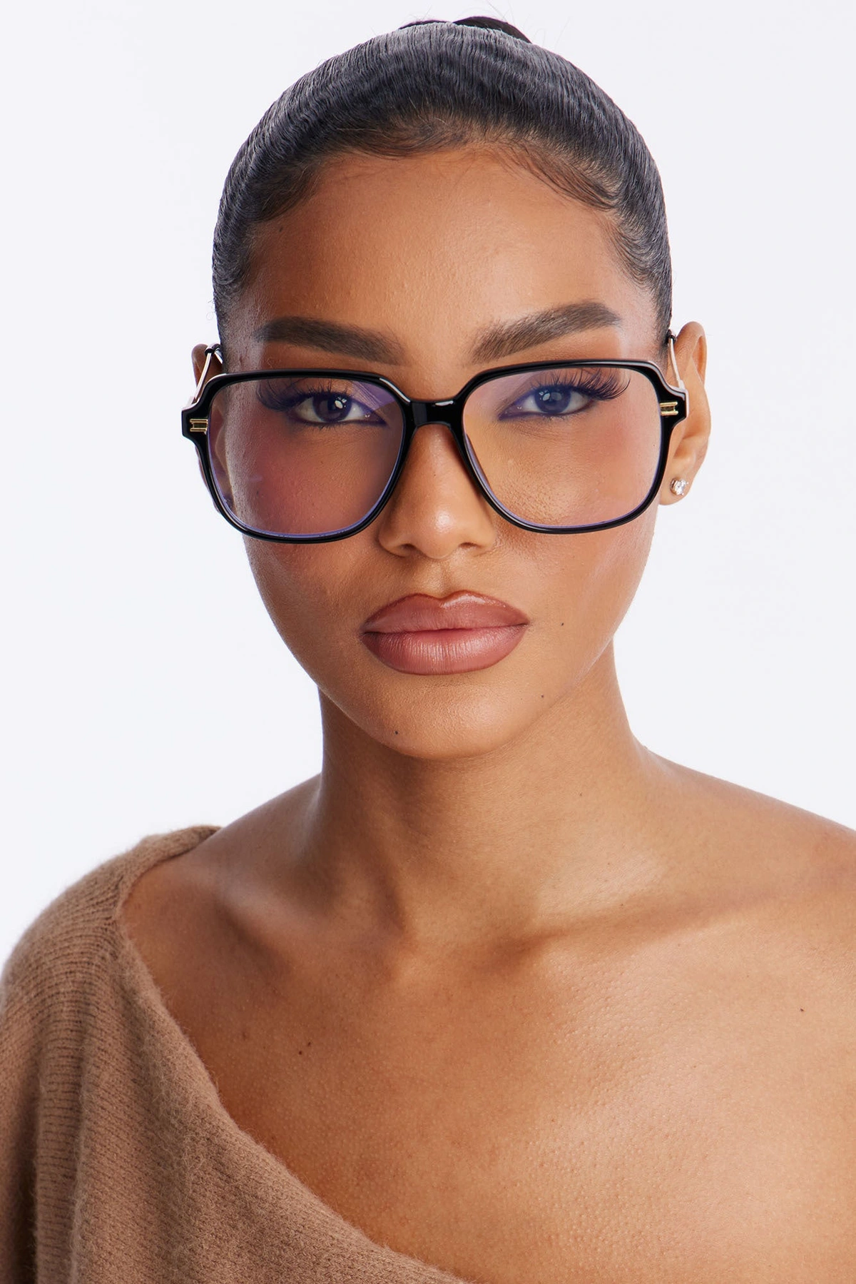 Office Hours Blue Light Glasses - Black — Preto
