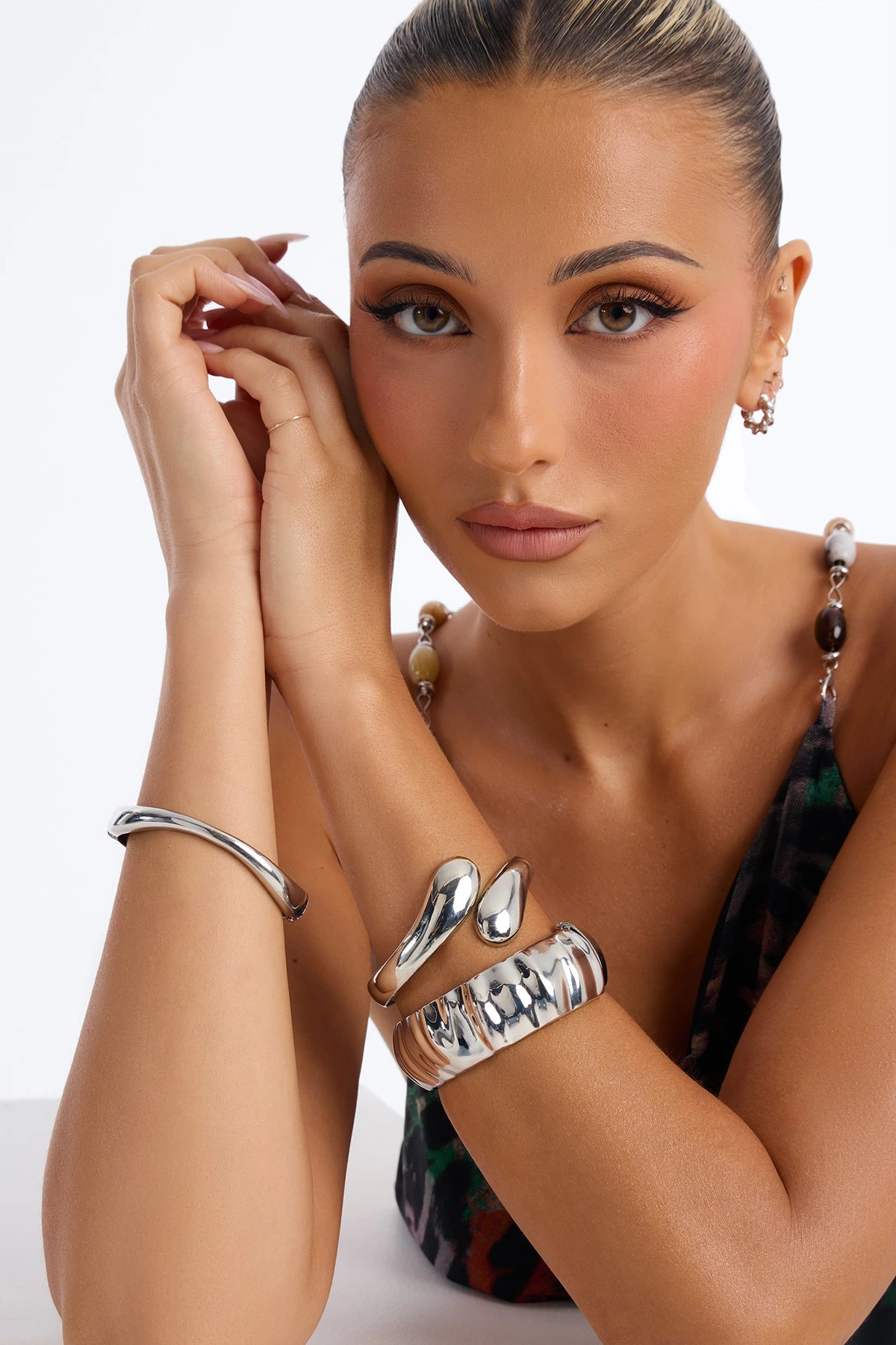 Little Bit Of Both 4 Piece Bracelet Set - Silver — Prateado