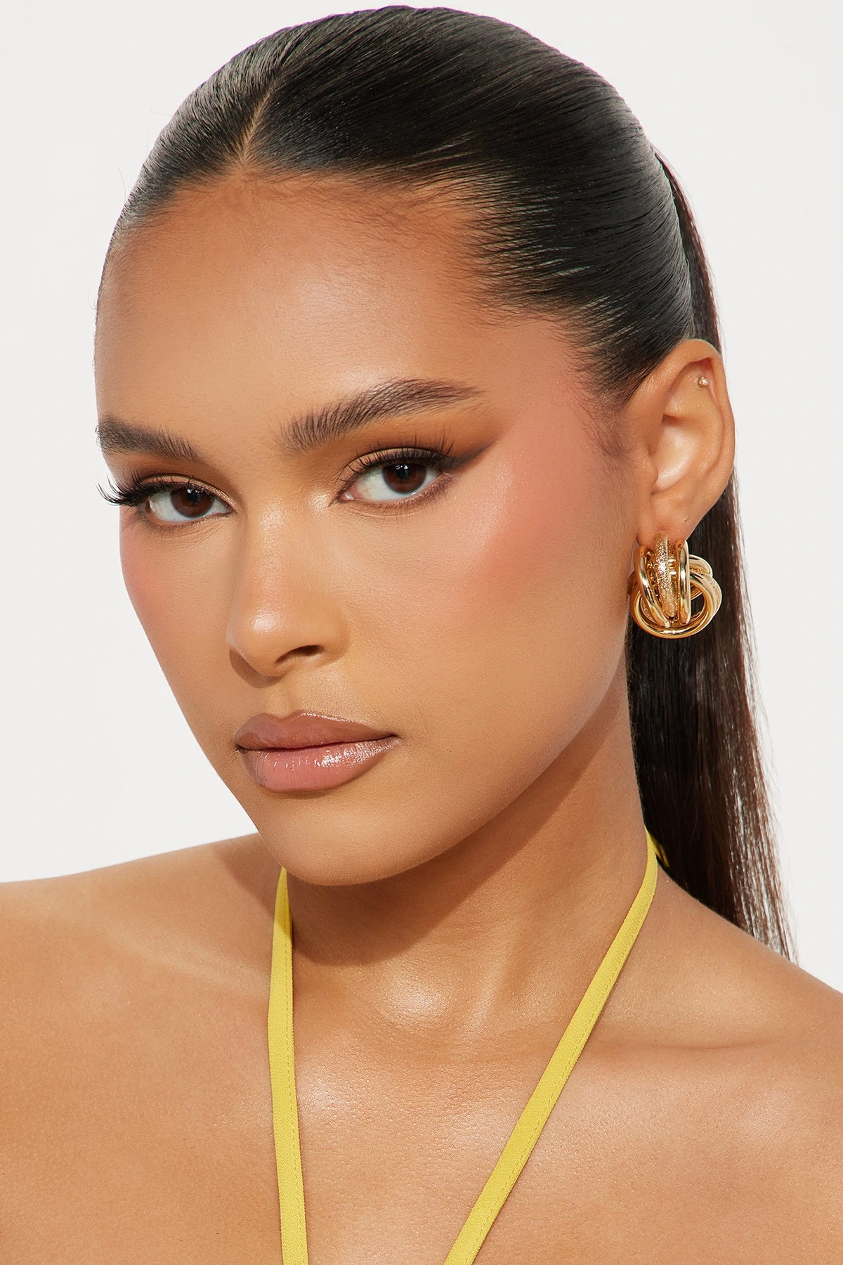 Magic Mayhem Statement Drop Earrings - Gold — Dourado