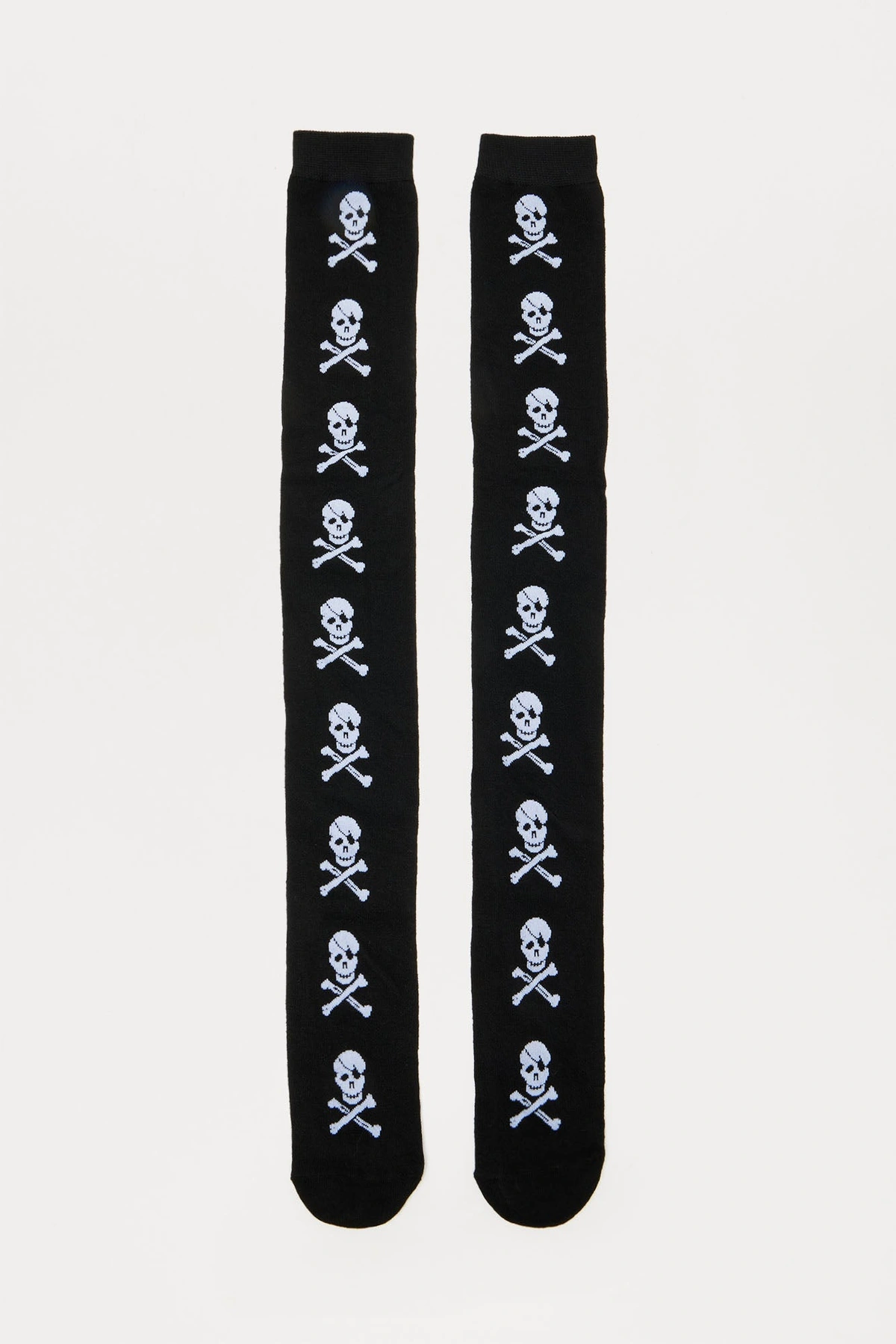 Toxic Poison Socks - Black/White — Preto/Branco