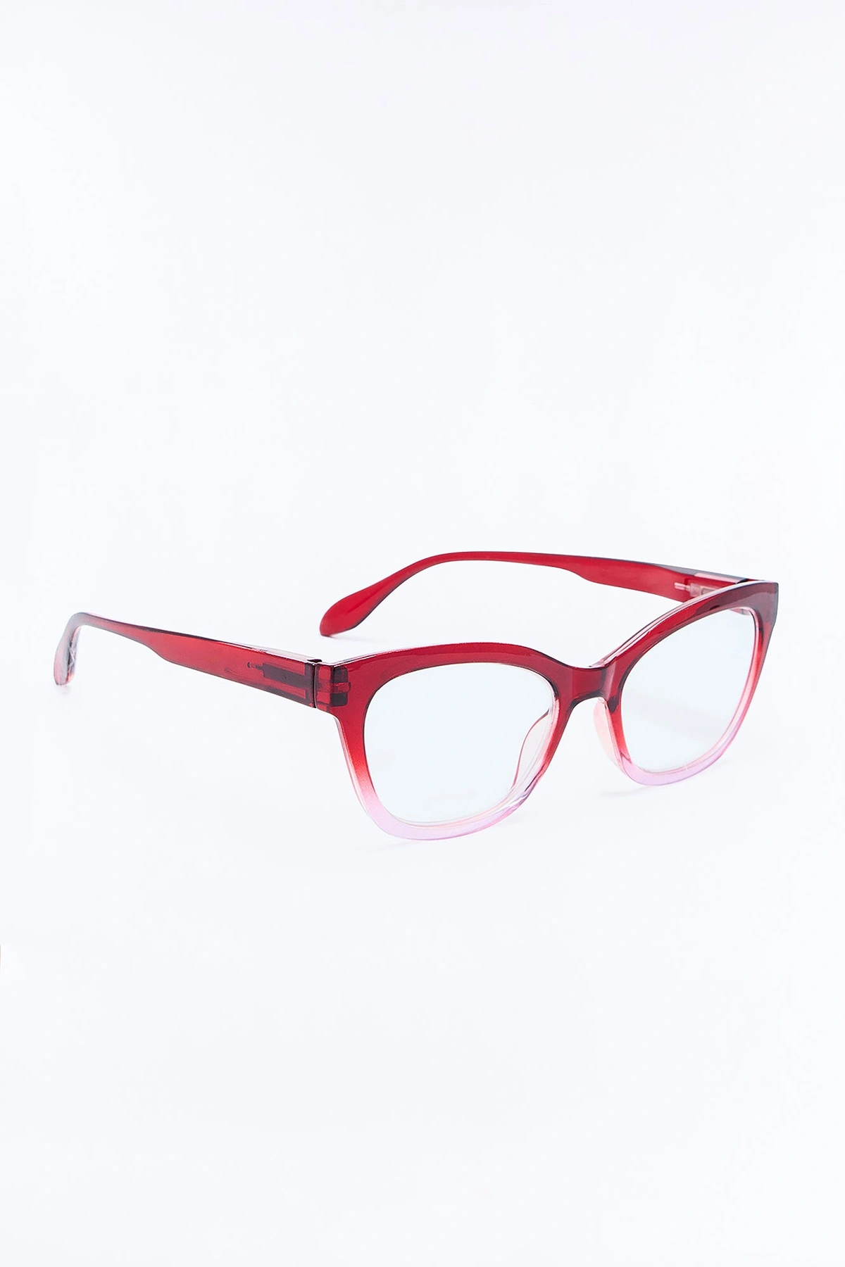 Ombre Aura Reader Glasses - Red/combo — Vermelho/combinação