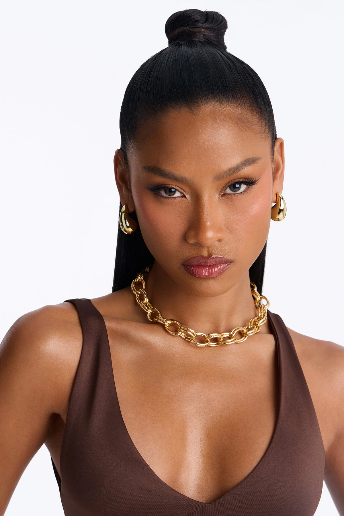 Now Or Later Necklace - Gold — Dourado