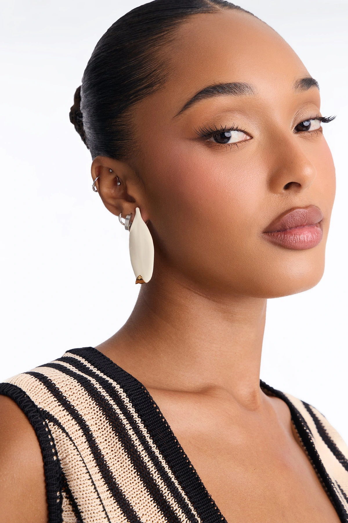 Sage Haven Drop Earrings - Ivory — Marfim