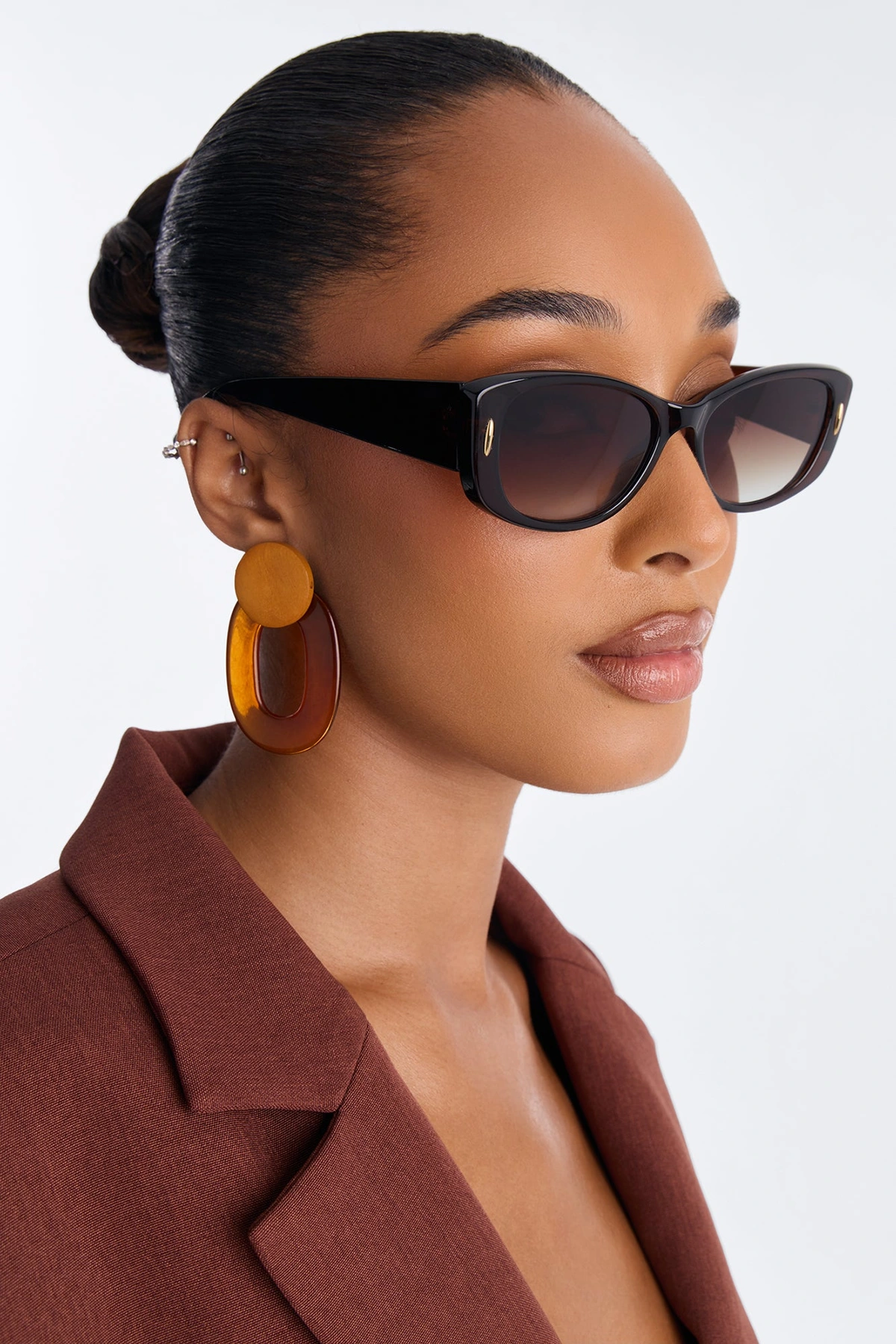 Wicked Muse Sunglasses - Brown — Castanho