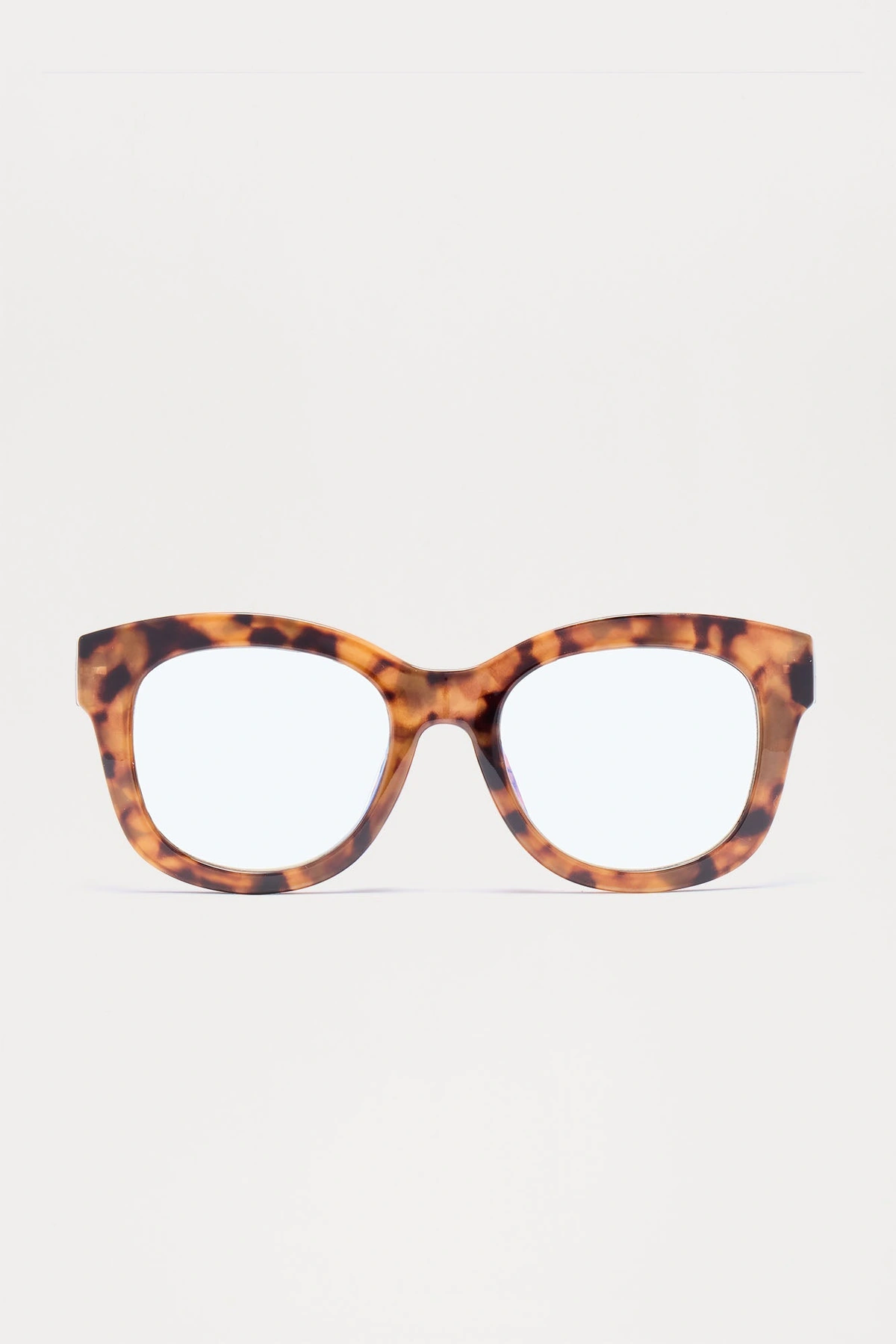 Screen Chic Square Blue Light Glasses - Tortoise — Tortoise