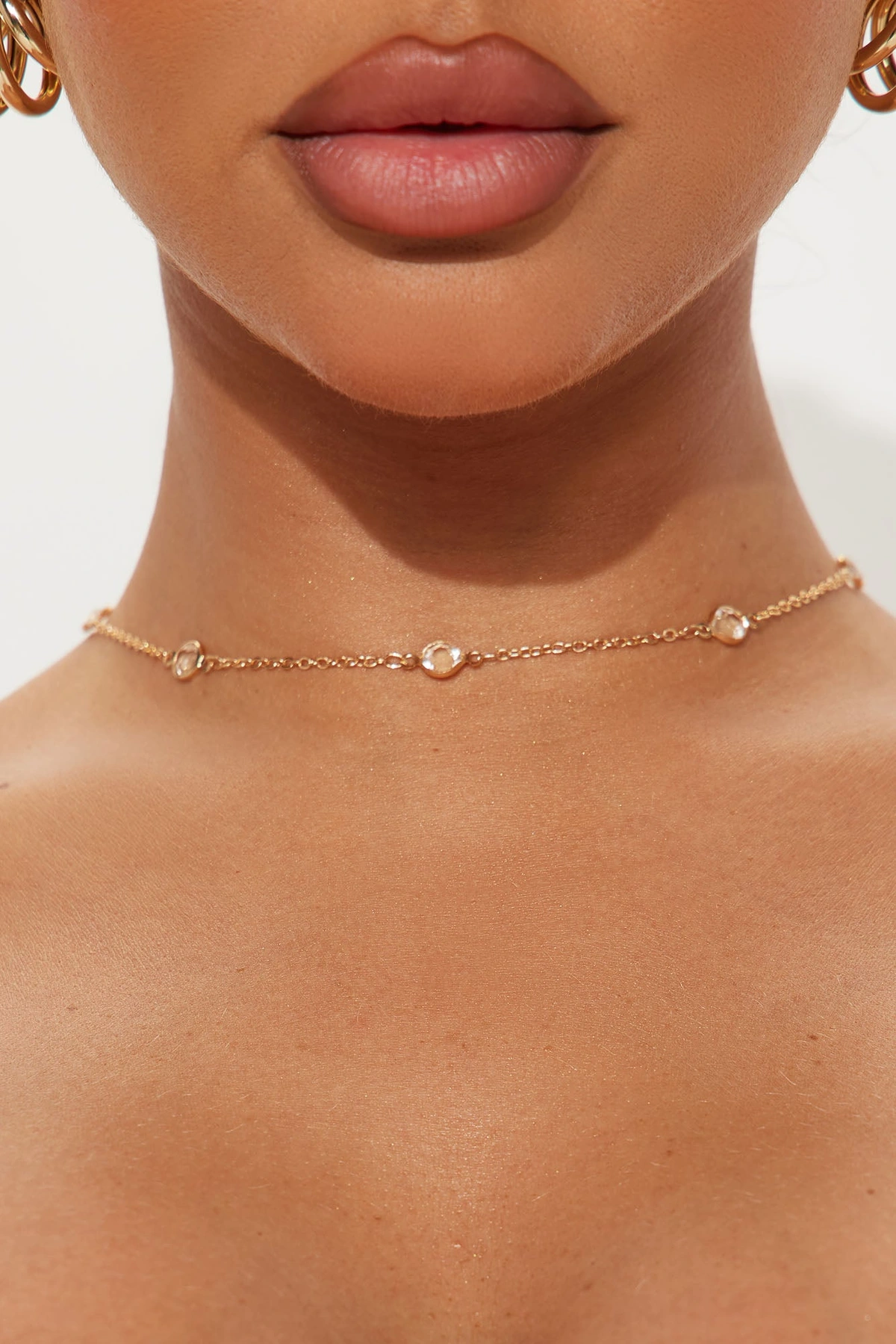 Power To Her Body Chain - Gold — Dourado