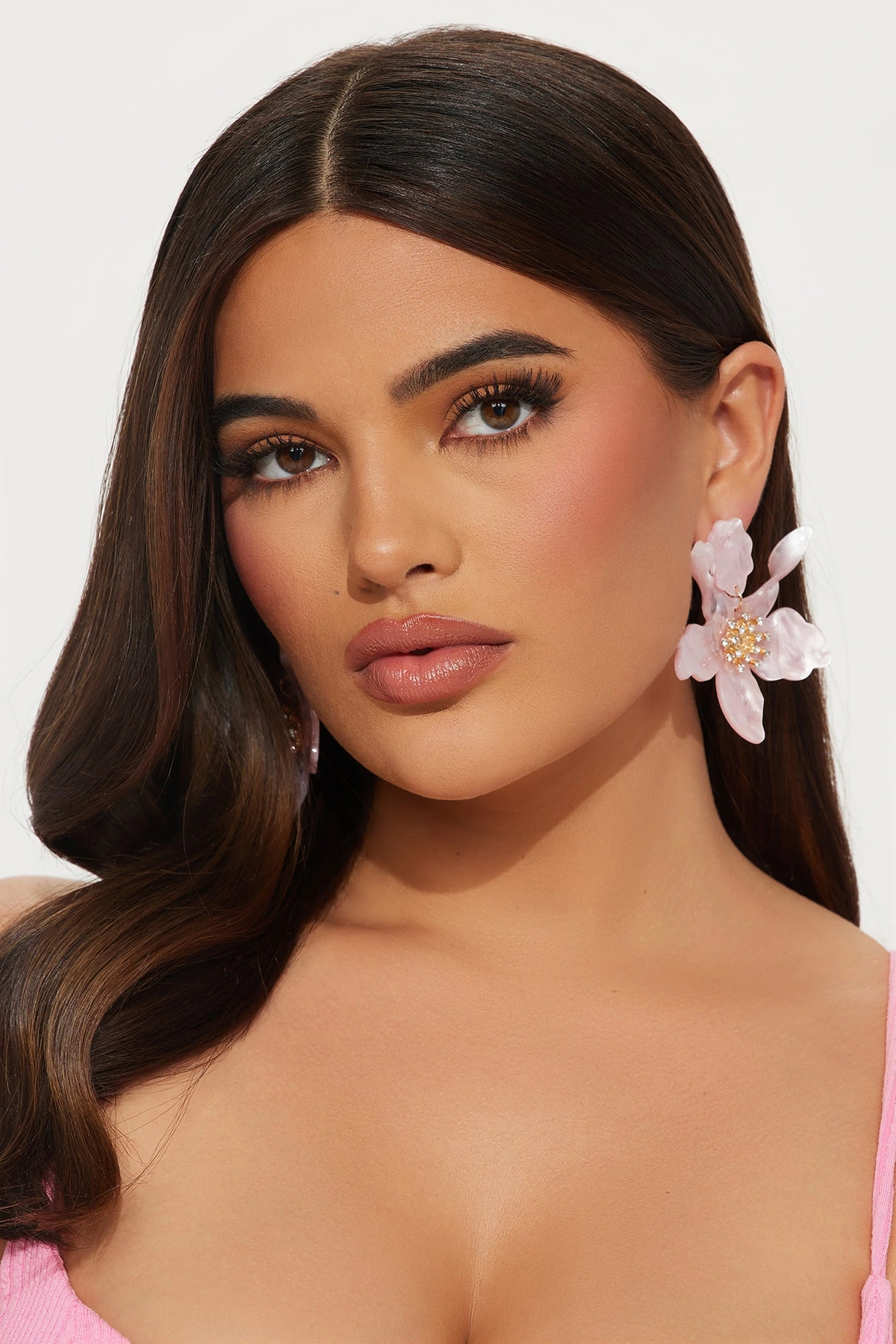 Love Is Blooming Earrings - Pink — Rosa