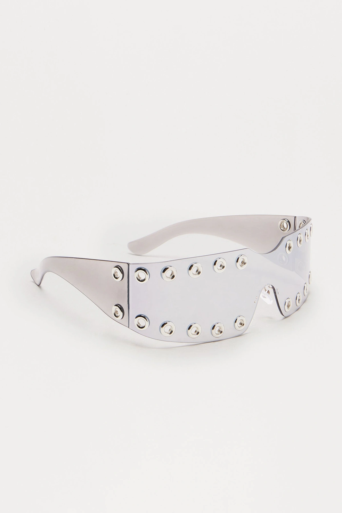 Rockstar Wifey Sunglasses - Silver — Prateado