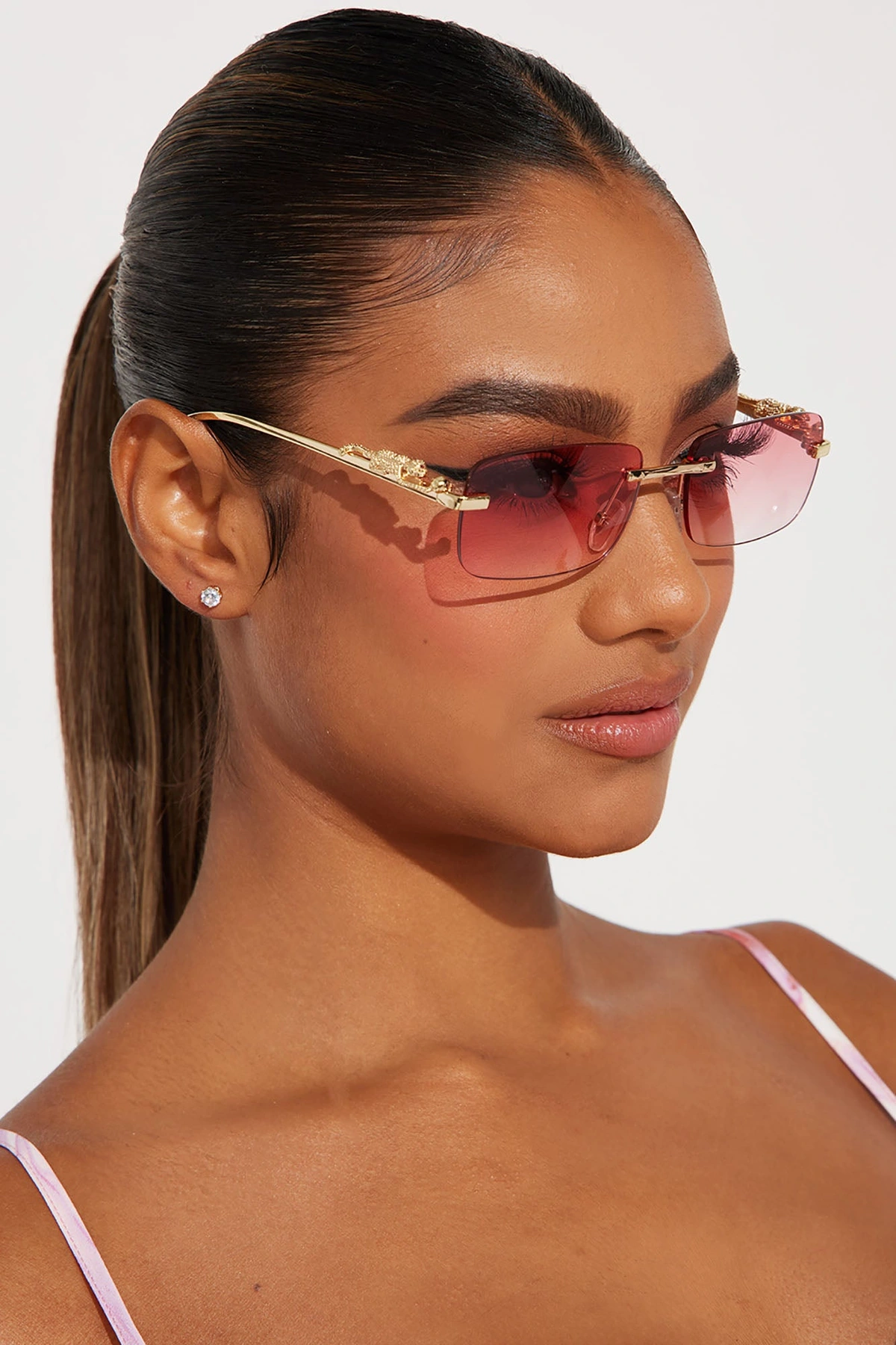 Looking For Prey Sunglasses - Pink — Rosa