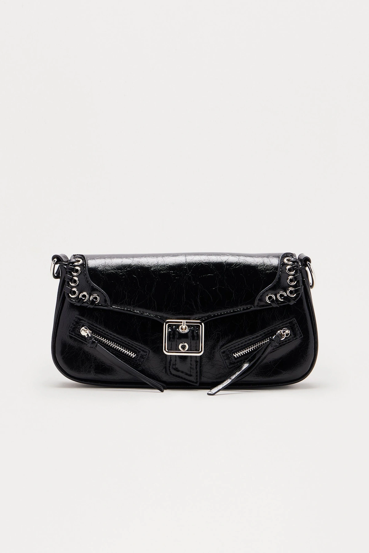Night Out Shoulder Bag - Black — Preto