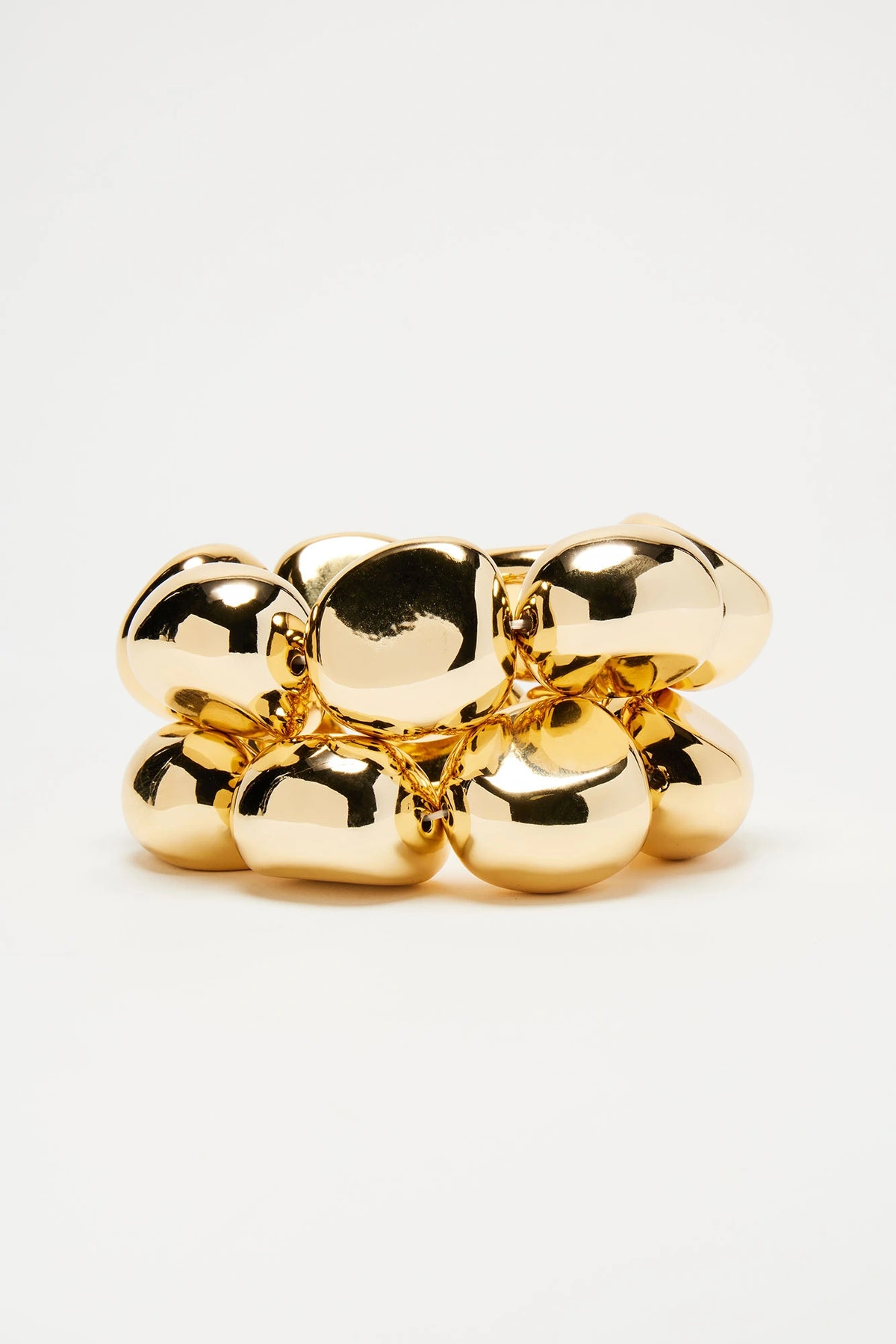 Moon Rocks 2 Piece Bracelet Set - Gold — Dourado