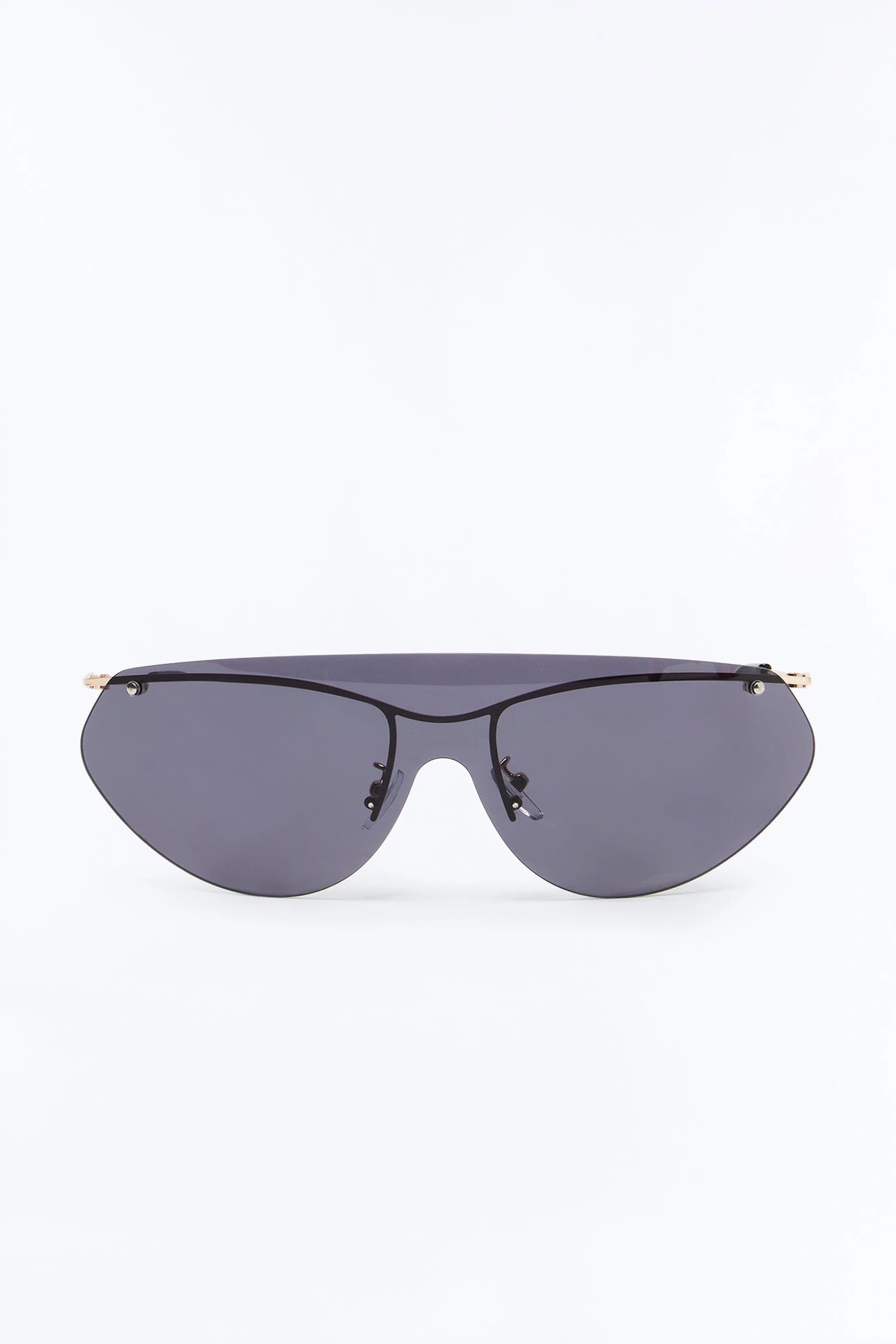 Coastline Vision Shield Sunglasses - Black — Preto