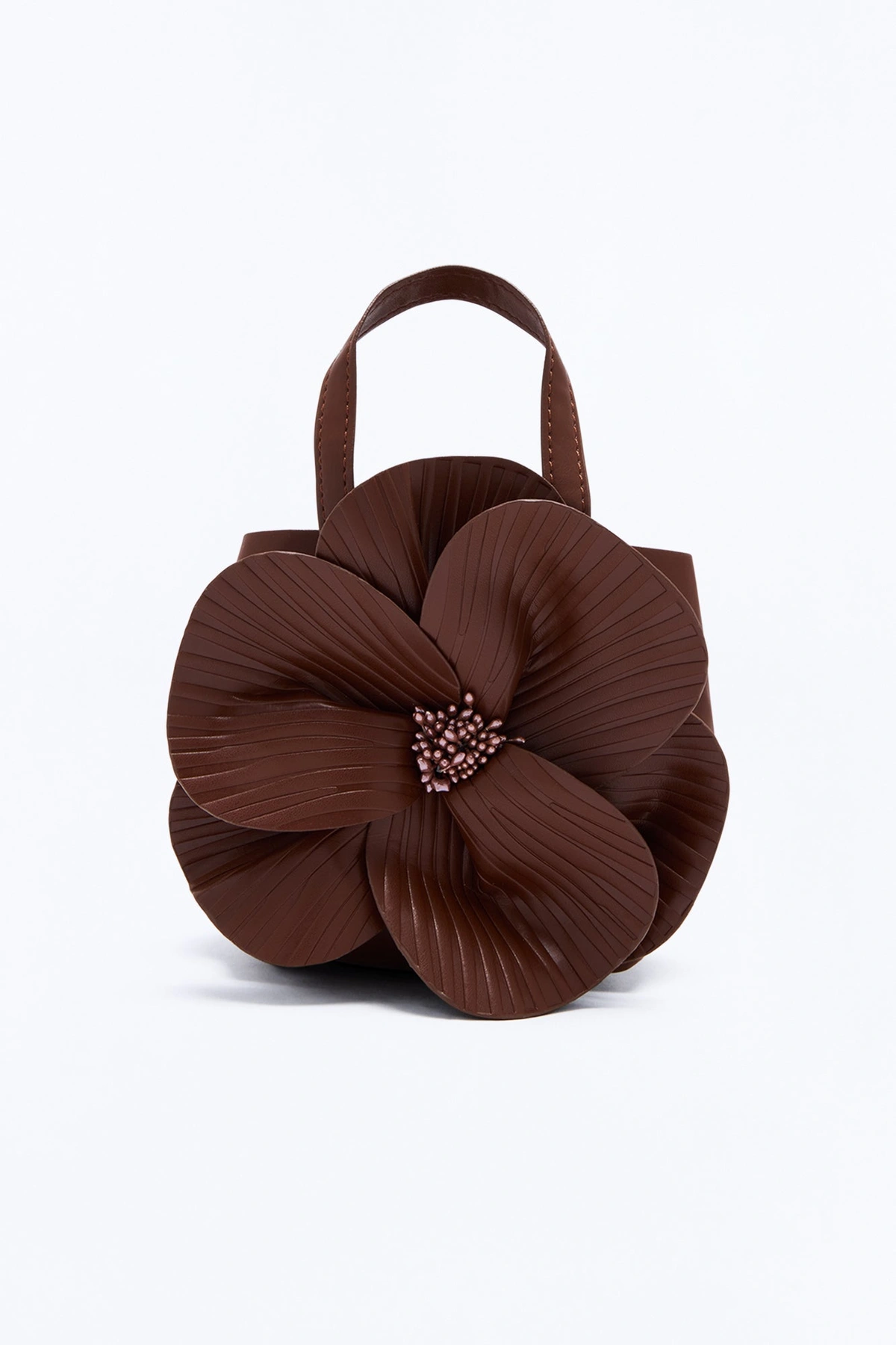 Flora Handbag - Brown — Castanho