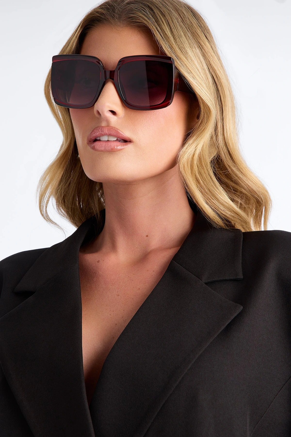 Always In The Lead Sunglasses - Red — Vermelho