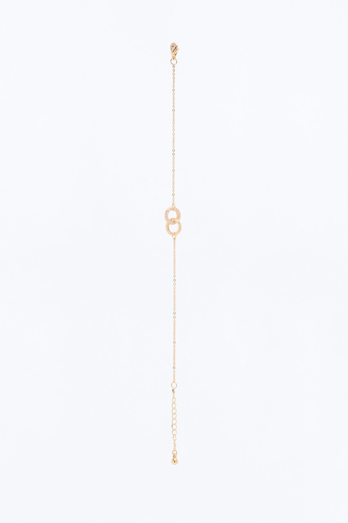 Cubic Zirconia Always And Forever Bracelet - Gold — Dourado