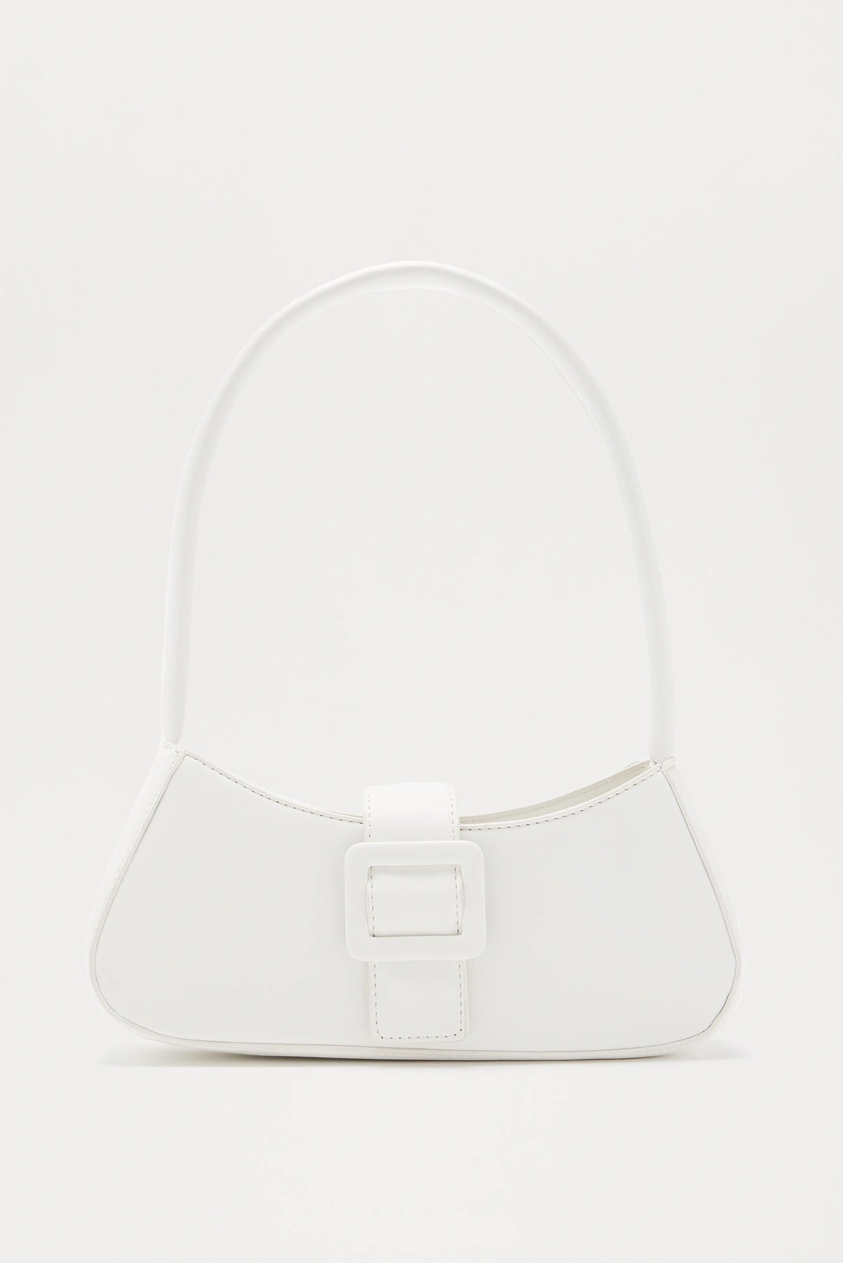 Cooper Shoulder Bag - White — Branco