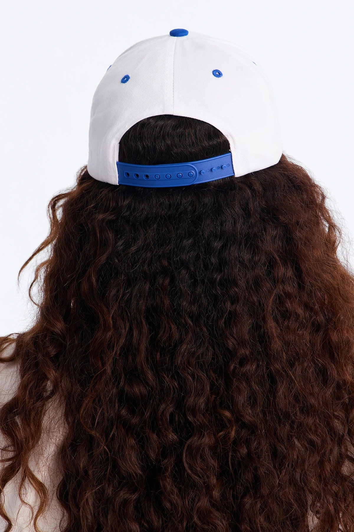 France Love Baseball Hat - White/Blue — Branco/Azul