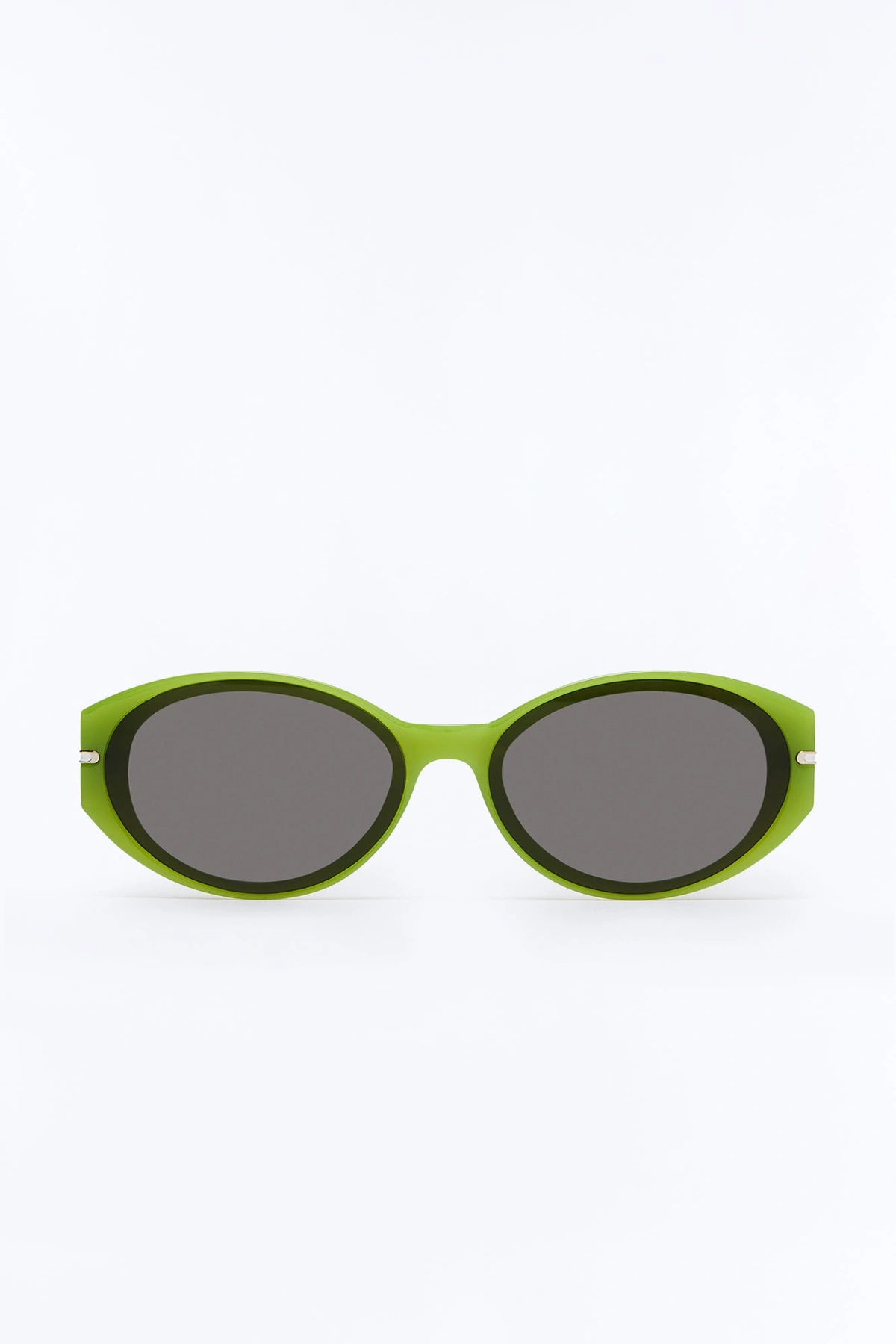 Just Walk Away Sunglasses - Green — Verde