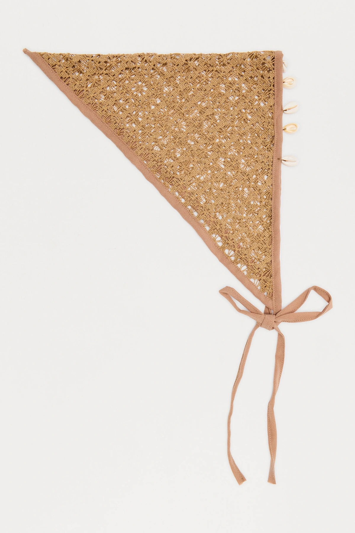 Down By The Shore Head Wrap - Brown — Castanho