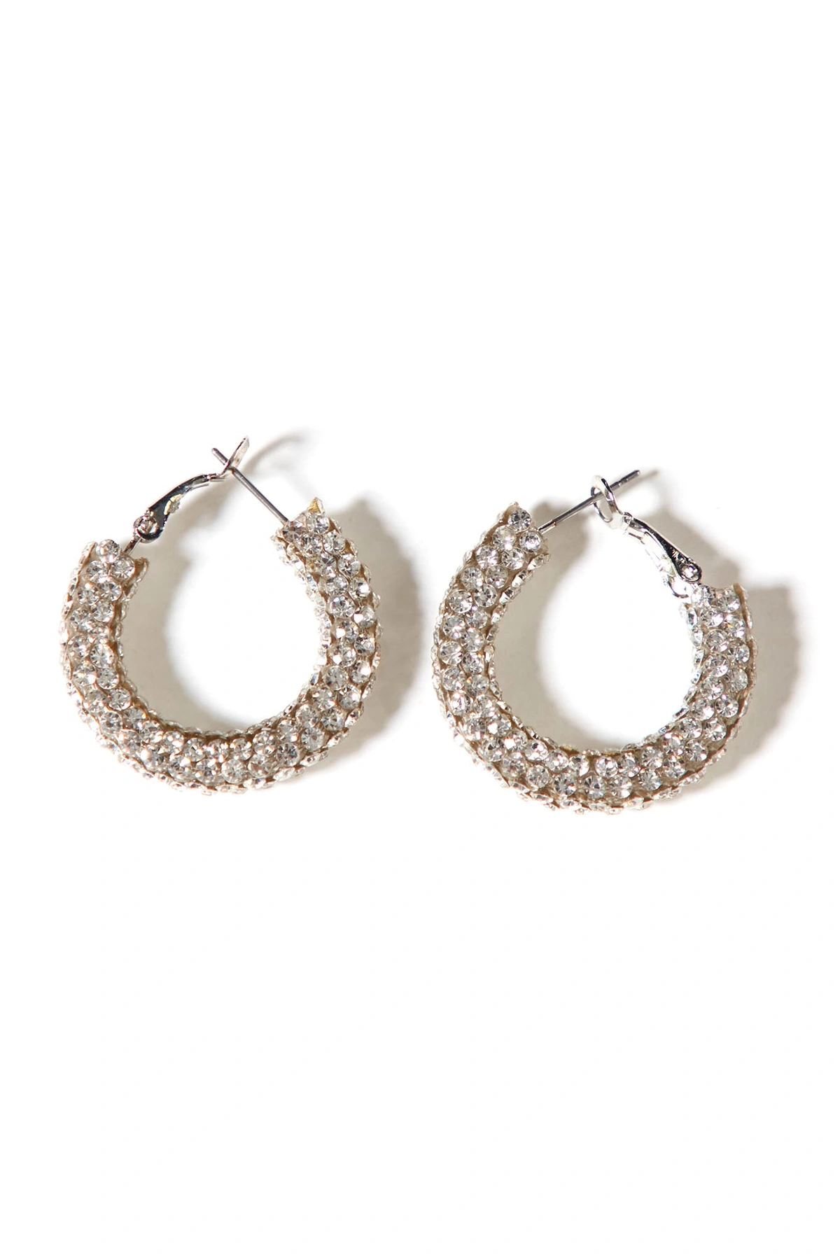 Not So Casual Earrings - Silver — Prateado