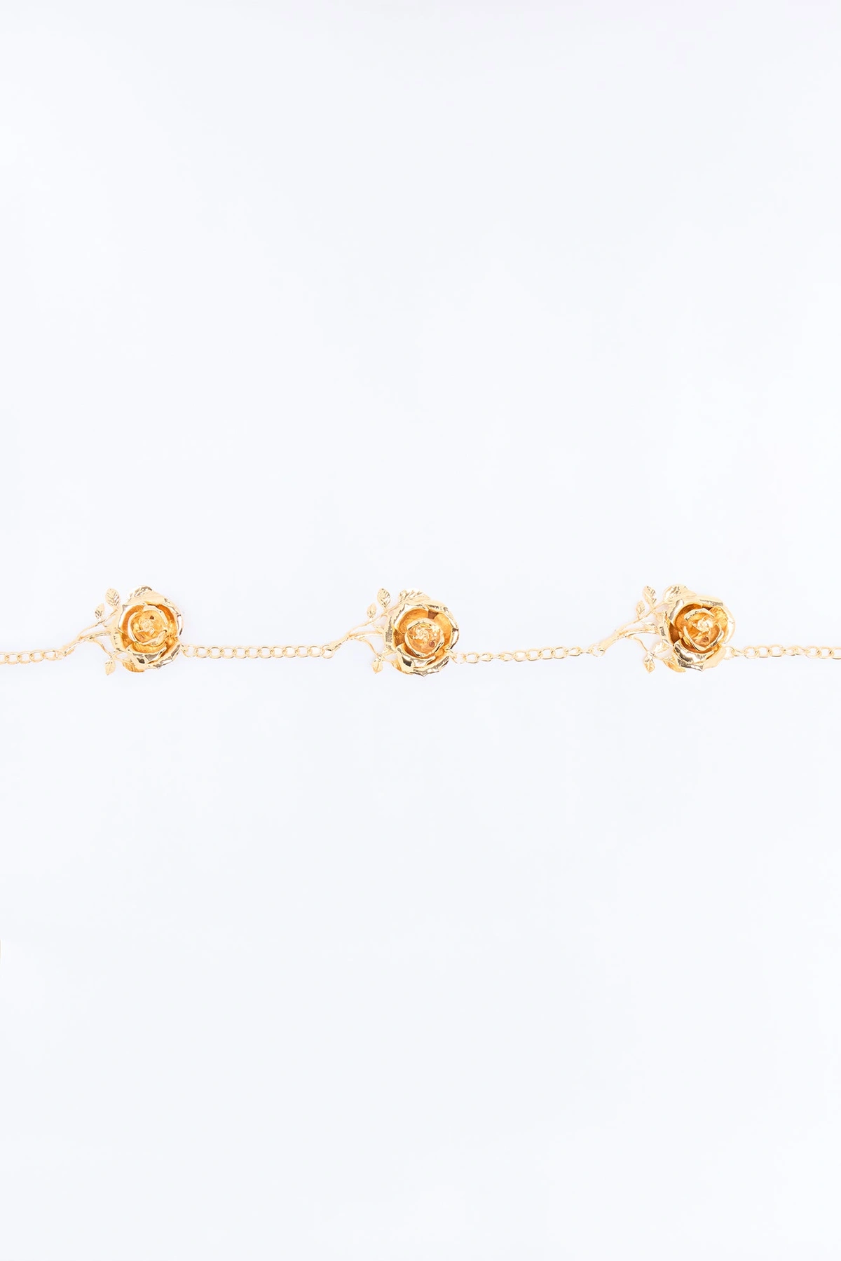 Night Bloom Chain Belt - Gold — Dourado