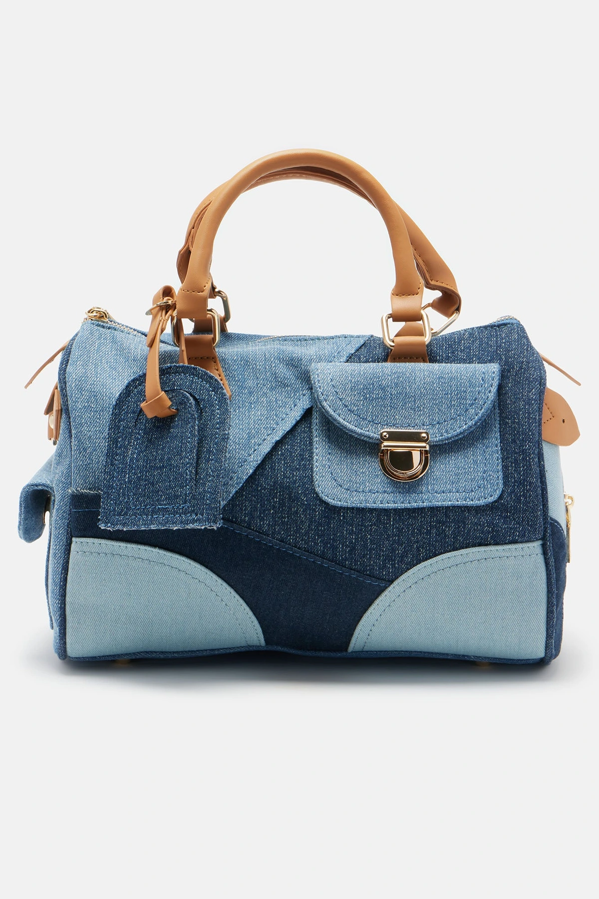 Coolest On The Block Handbag - Light Wash — Ganga de lavagem clara