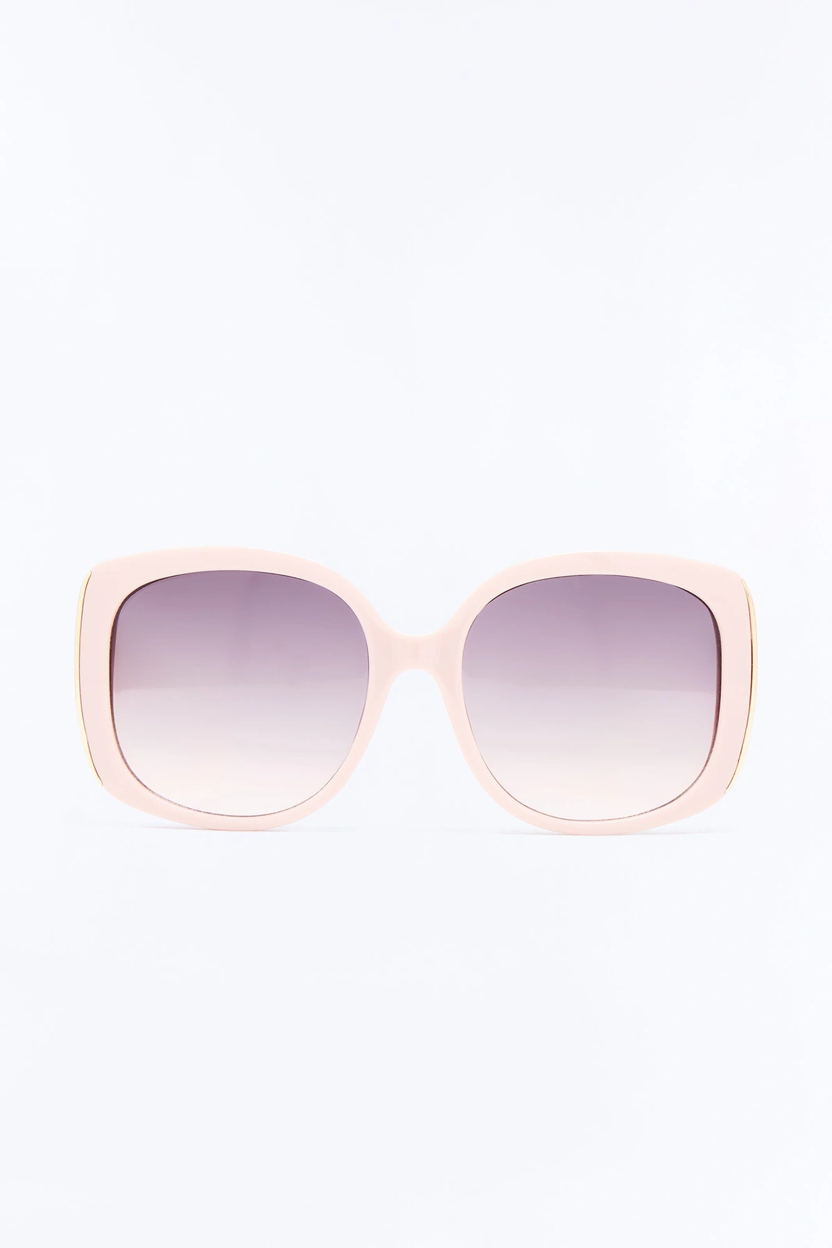 Angel Eyes Square Sunglasses - Pink — Rosa