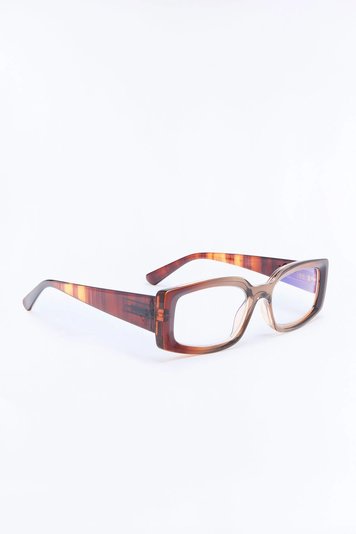 Geek But Chic Blue Light Glasses - Brown/combo — Castanho/combinação