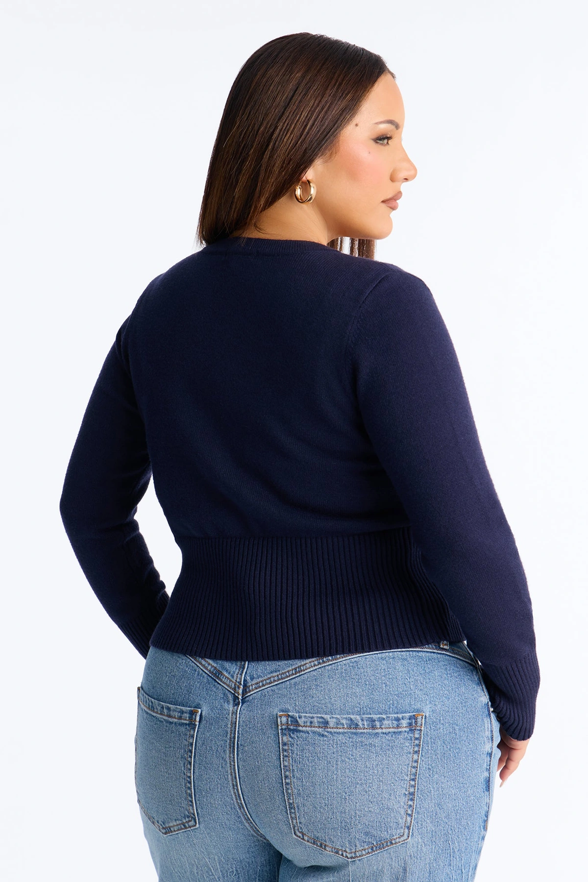 Perfect Harmony Sweater - Navy — Azul-marinho