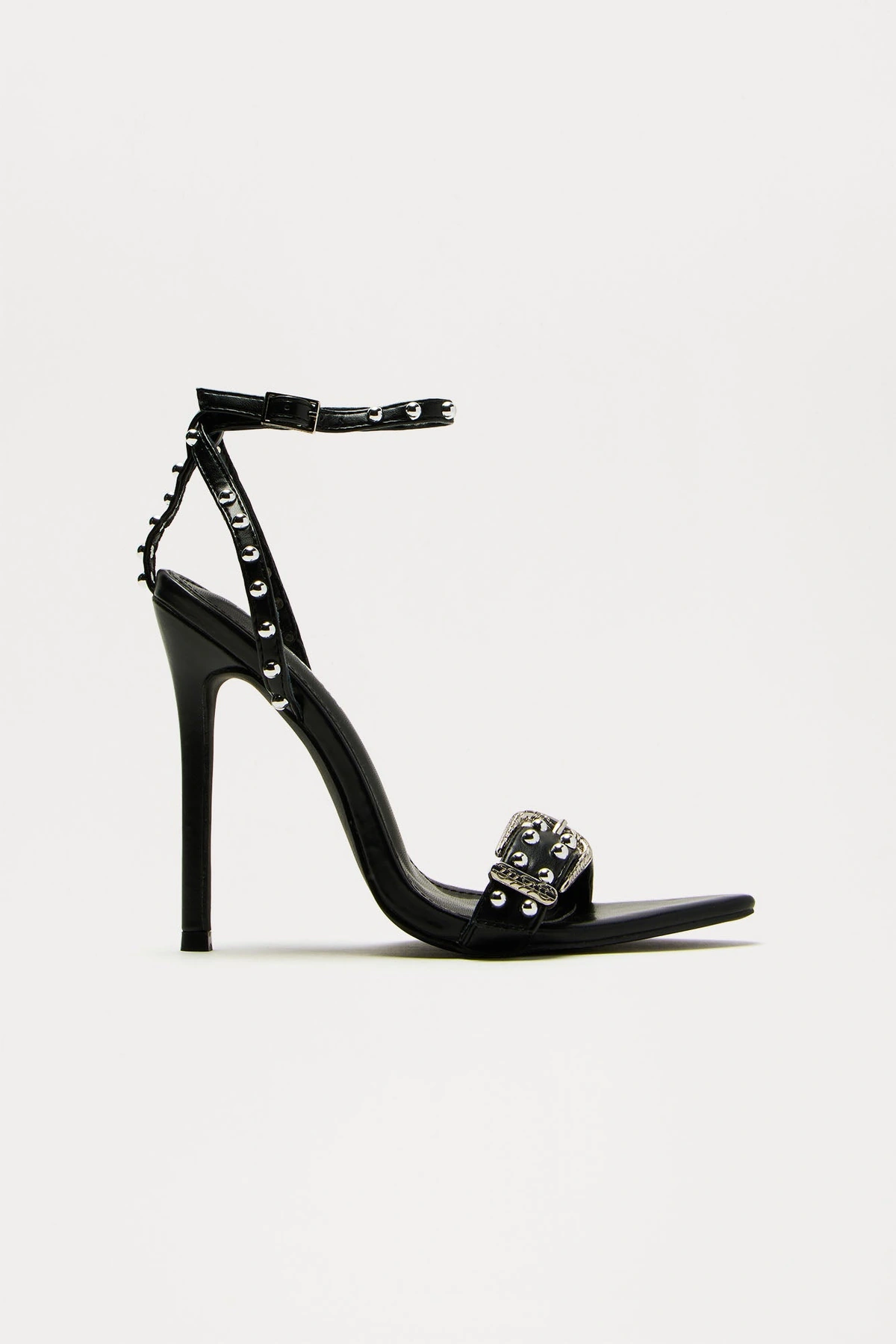 Read My Lips Heels - Black — Preto