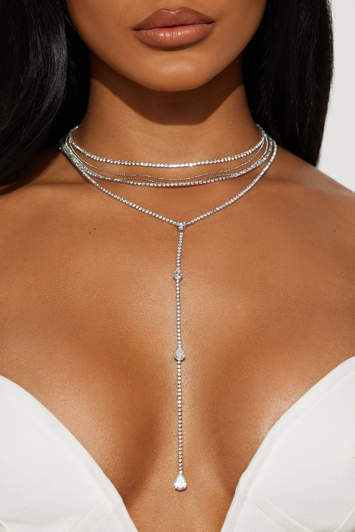 Best Version Of Me Necklace - Silver — Prateado