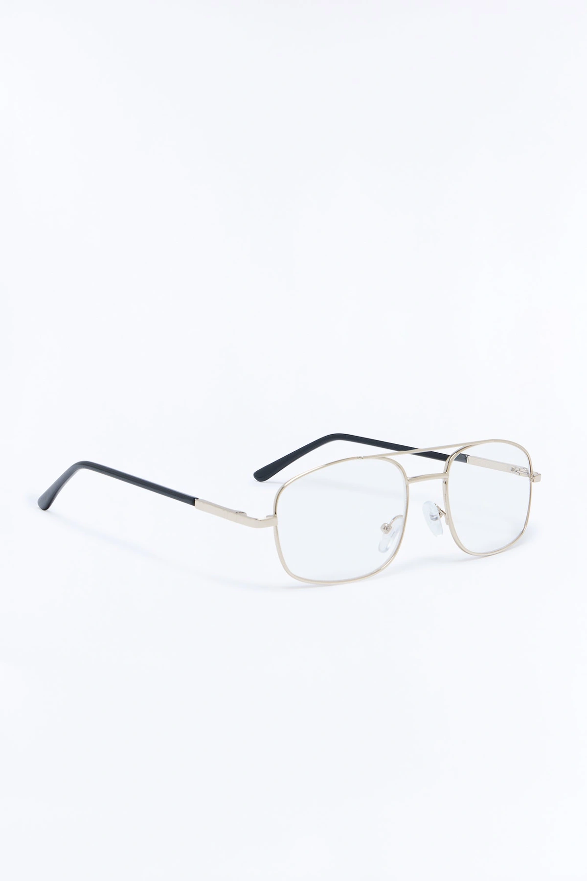 Sunny Pilot Reader Glasses - Silver — Prateado