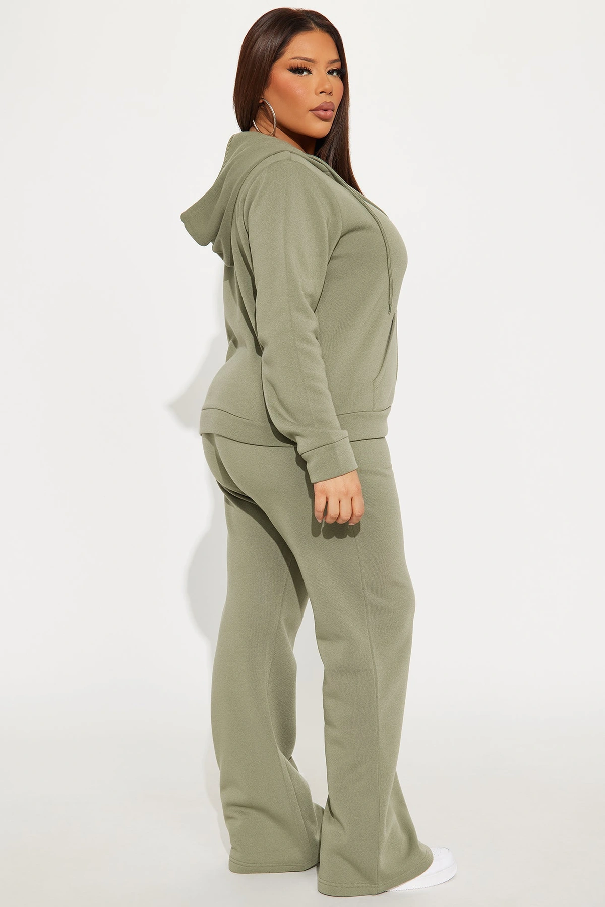Candace Lounge Set - Olive — Verde-azeitona