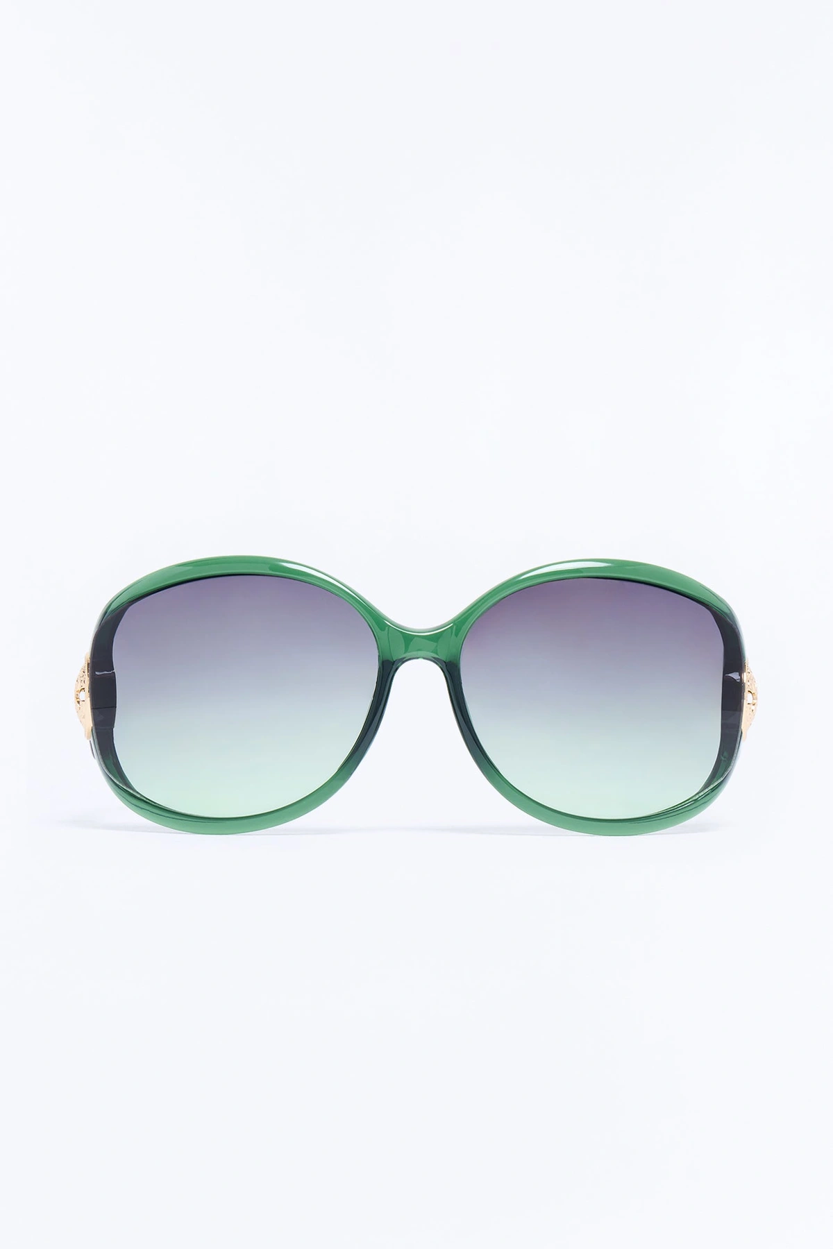 La Belle Vie Sunglasses - Green — Verde
