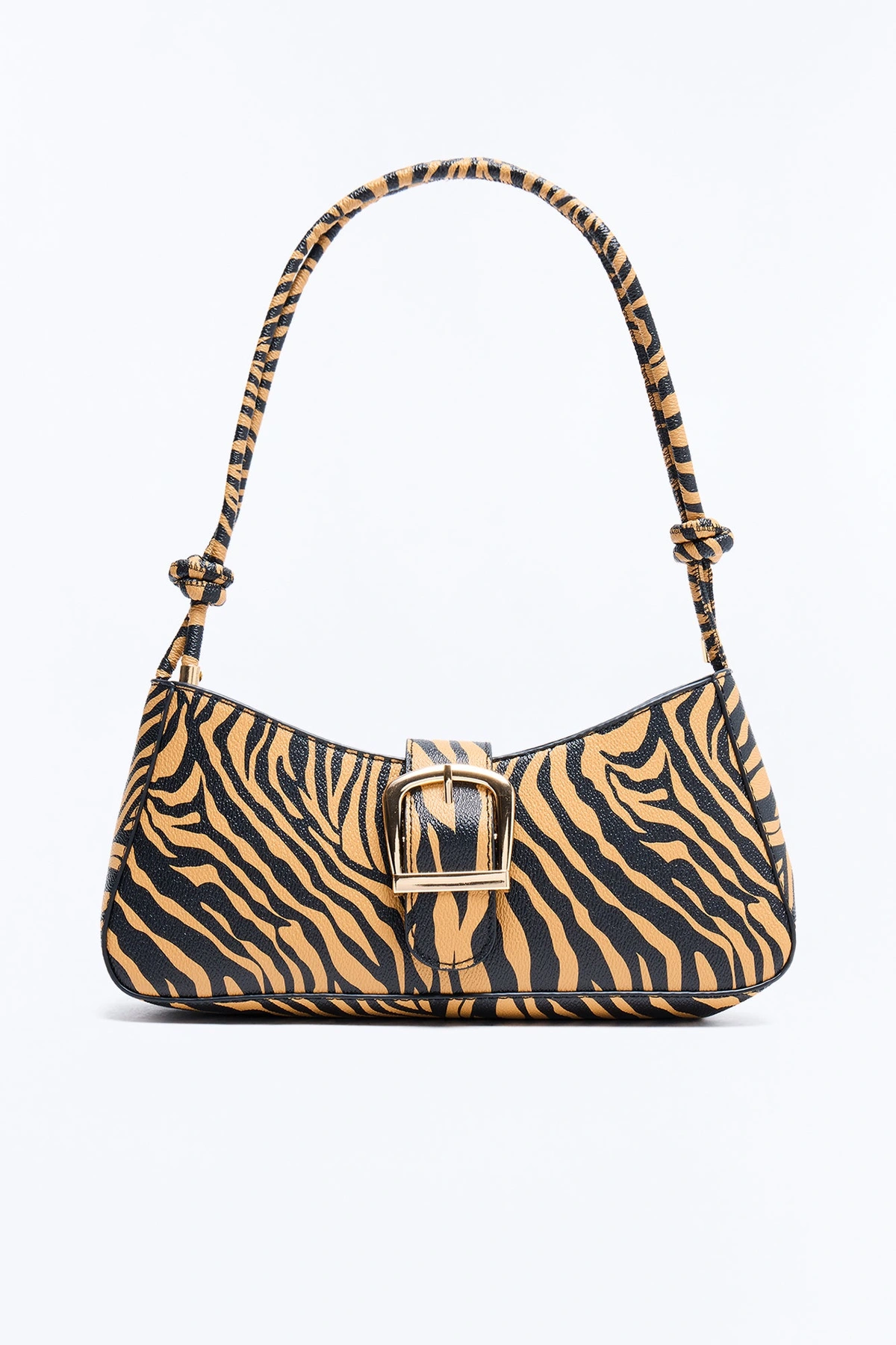 In The Wild Faux Leather Shoulder Handbag - Brown/combo — Castanho/combinação